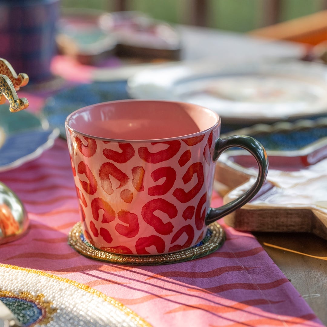 Luohu Porselen Kupa 360 Ml Renkli