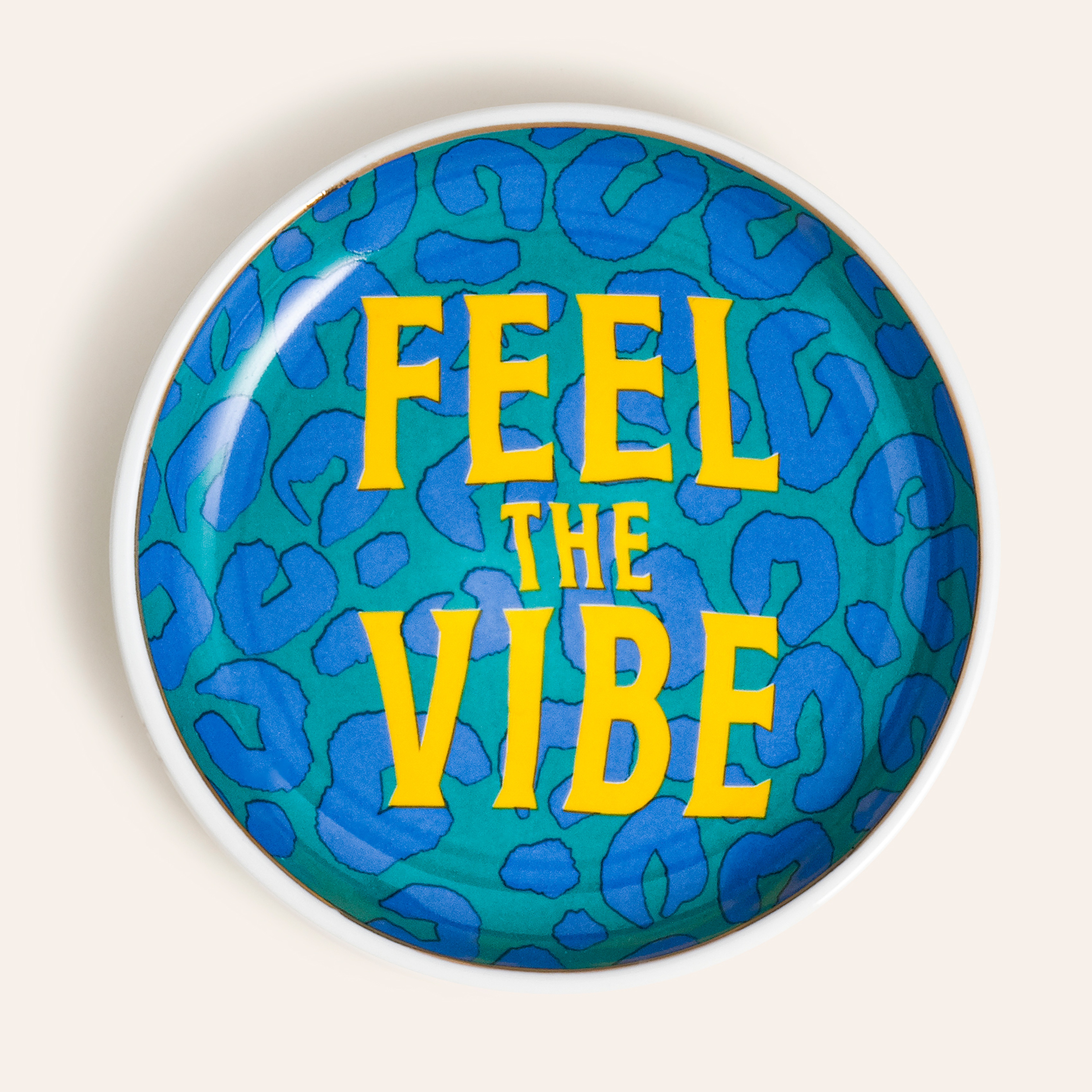 Luohu Porselen Tabak 10 Cm Renkli