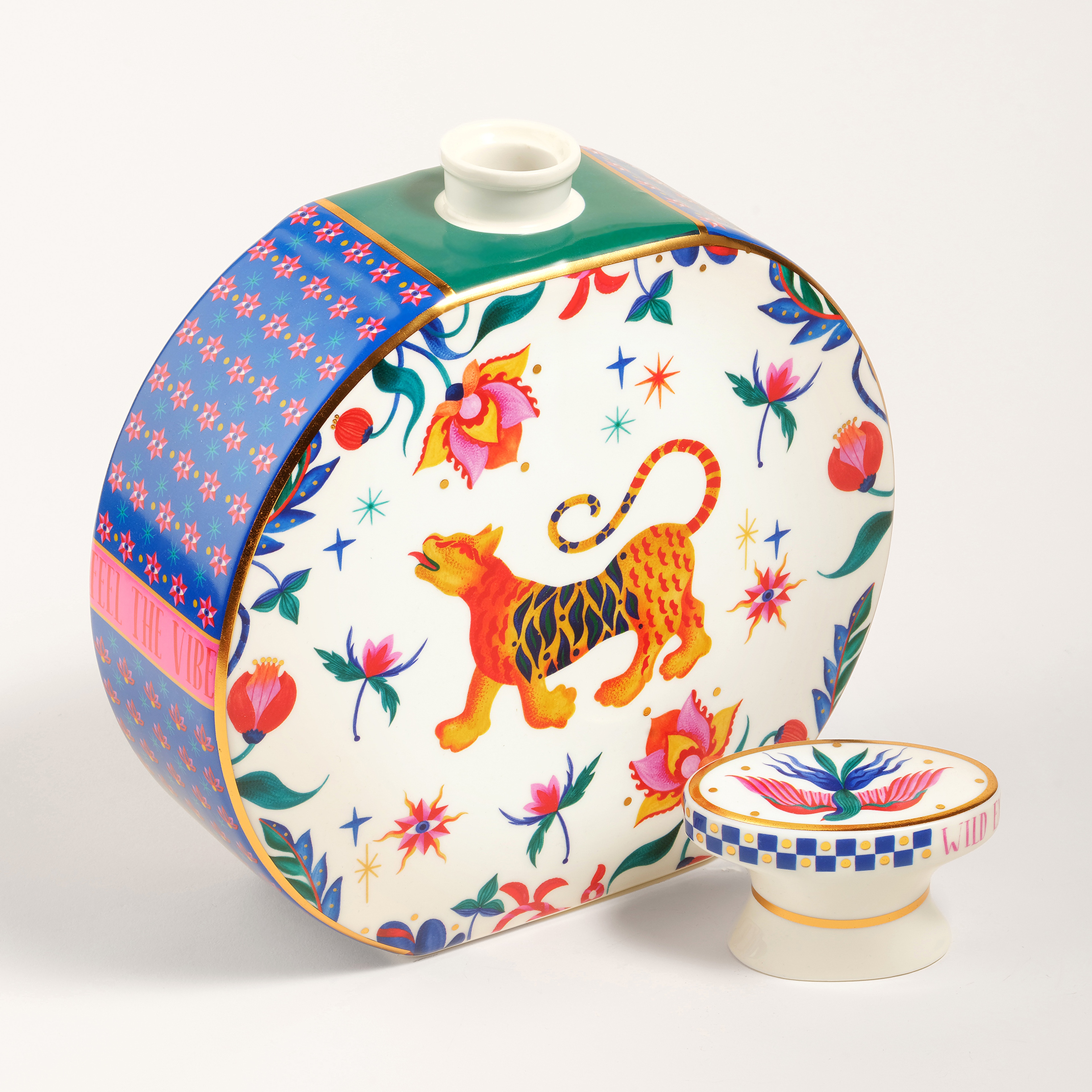 Shekou Porselen Dekoratif Obje 3.5 L Renkli