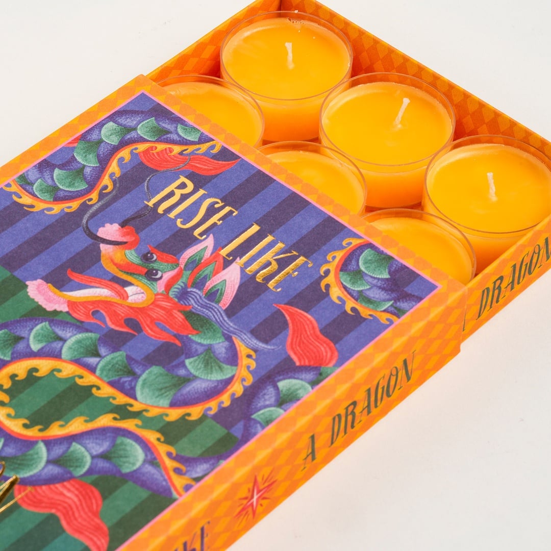 Misi Parafın Mum 12x16 Cm Sarı