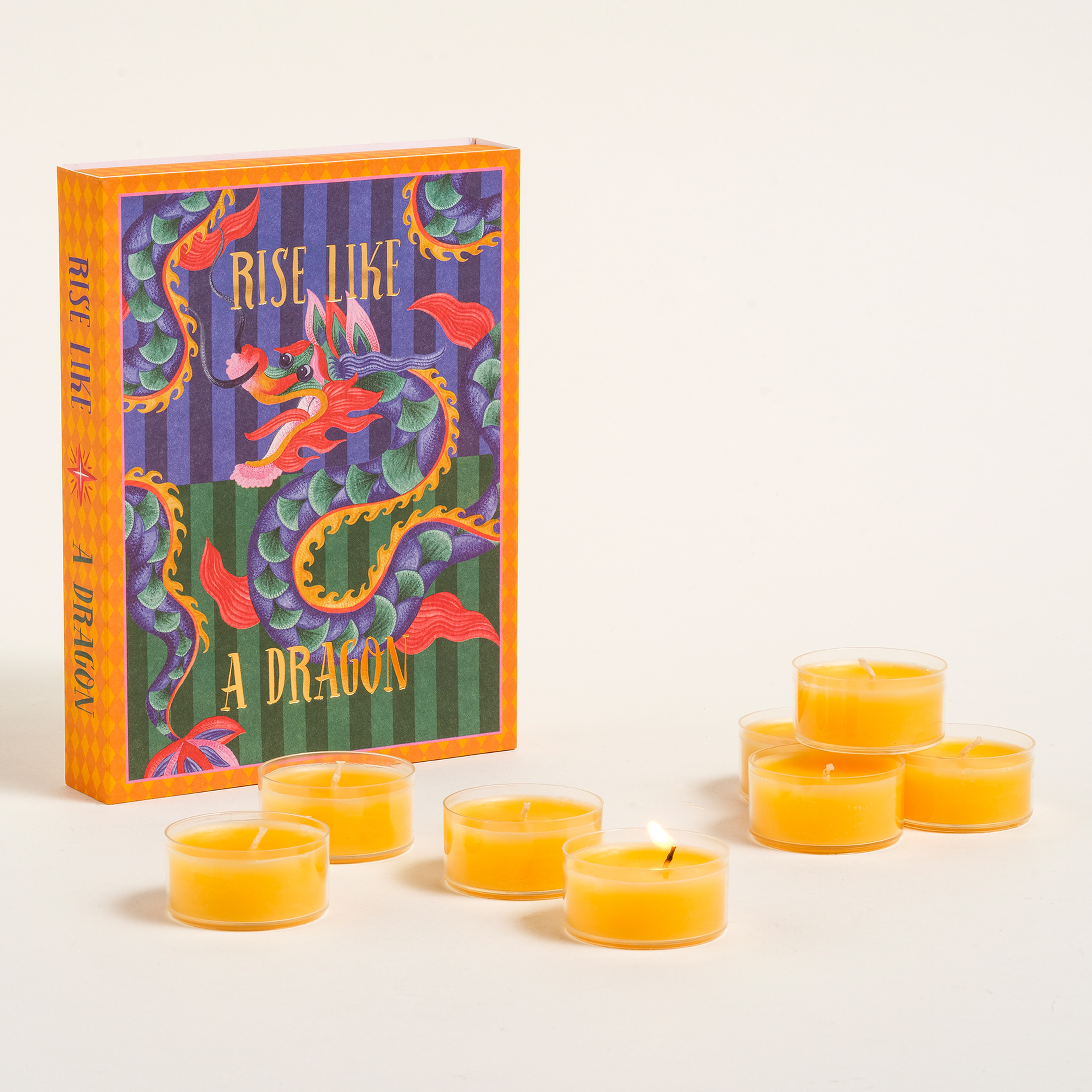 Misi Parafın Mum 12x16 Cm Sarı