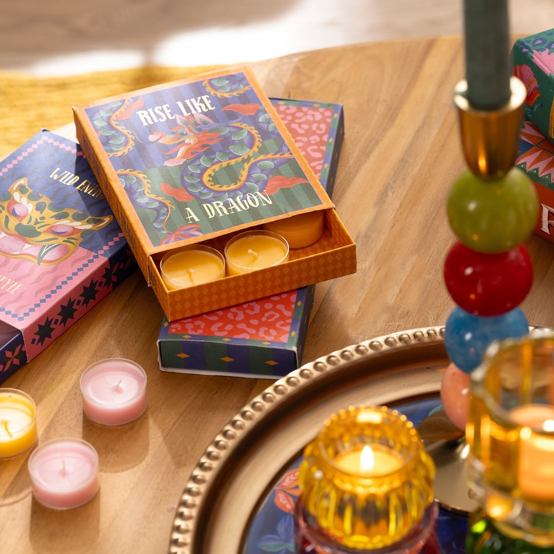 Misi Parafın Mum 12x16 Cm Sarı