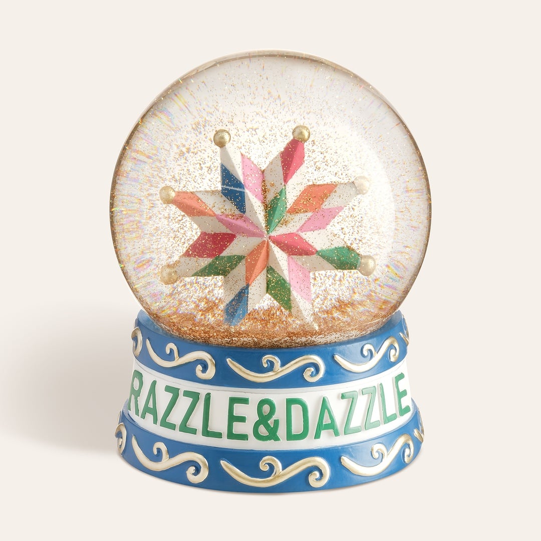 Meılın Cam Kar Küresi 10x10x13 Cm Renkli