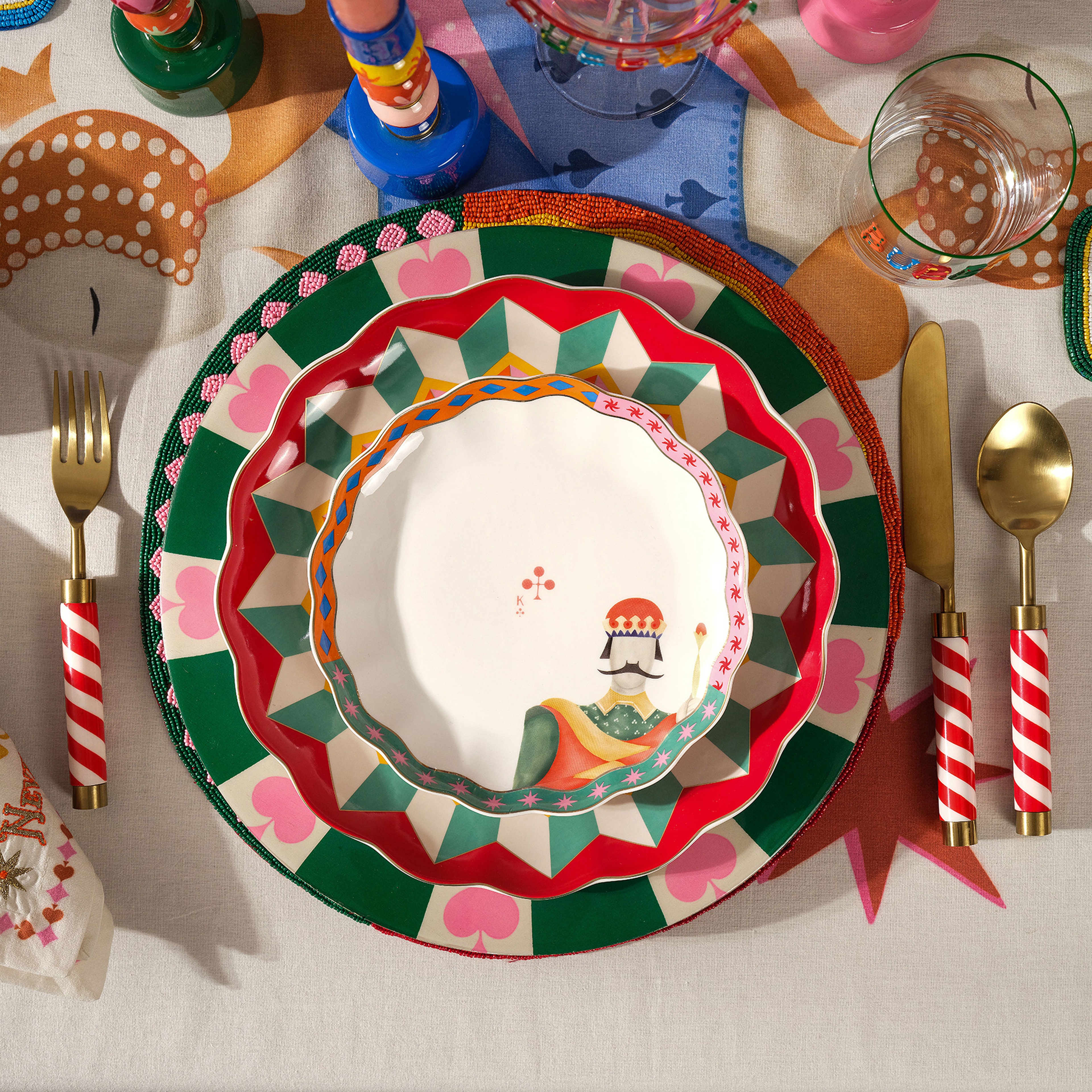 Lakrı Mango Ağacı Supla 32x32x3 Cm Yeşil