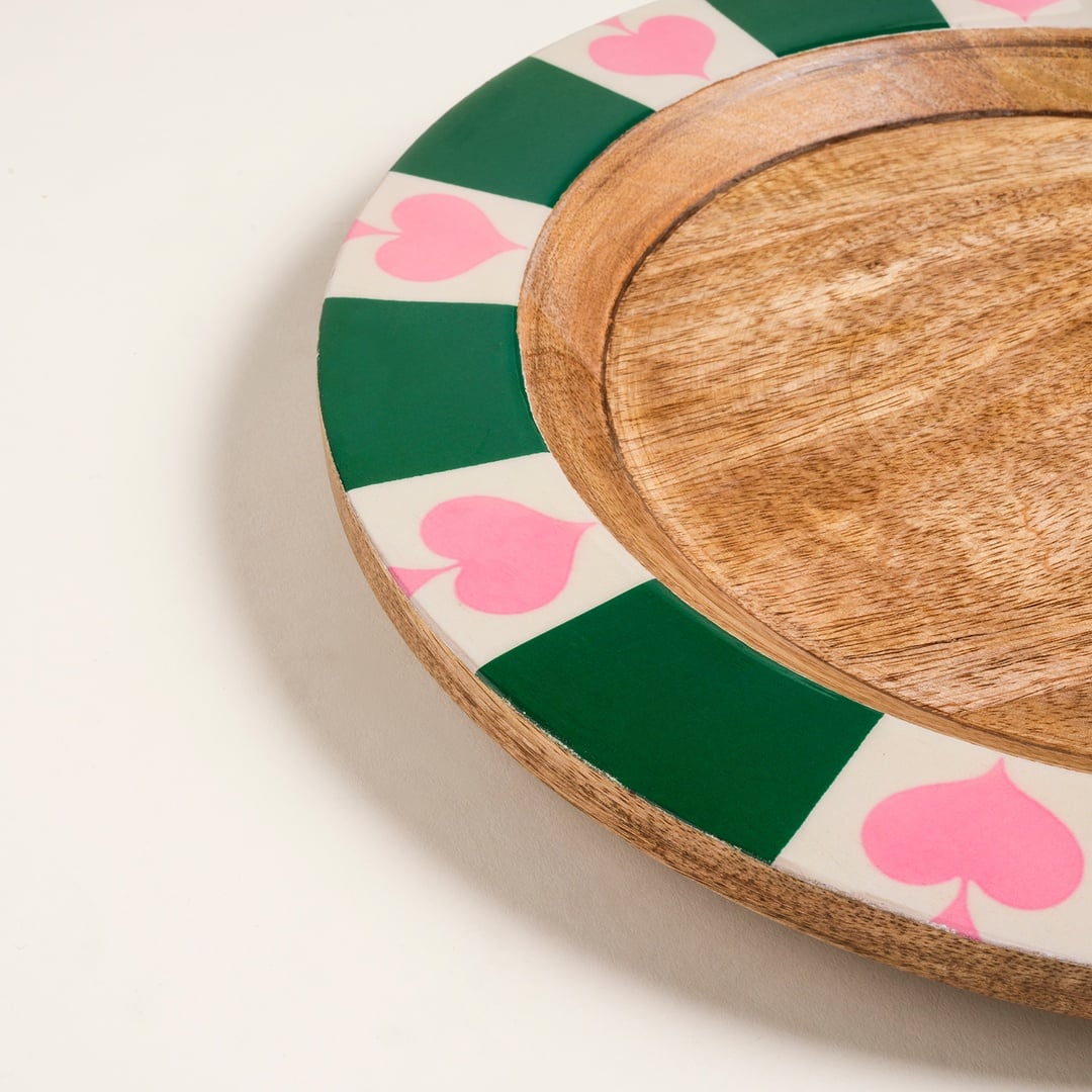 Lakrı Mango Ağacı Supla 32x32x3 Cm Yeşil