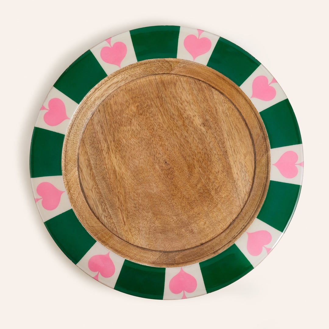 Lakrı Mango Ağacı Supla 32x32x3 Cm Yeşil