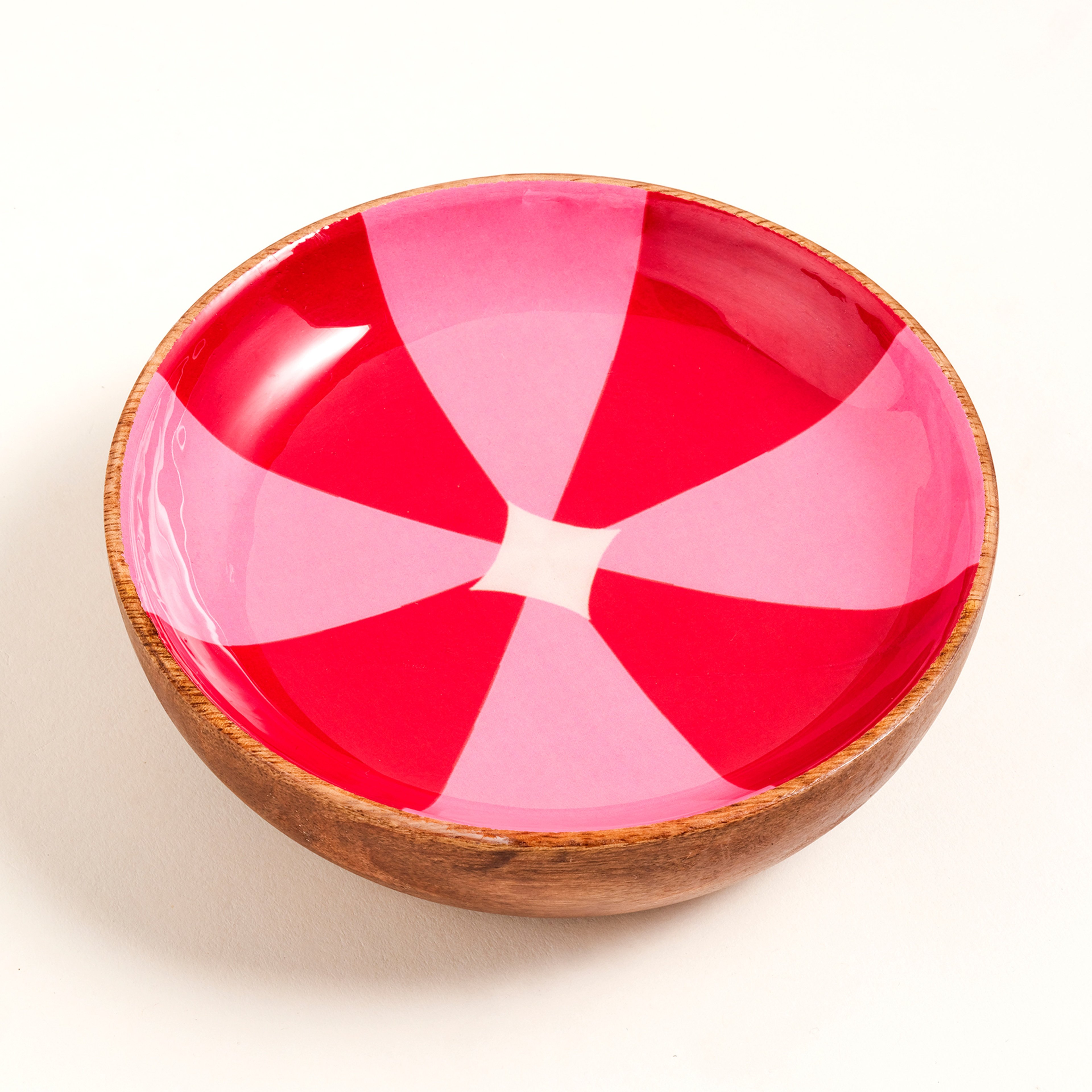 Lakrı Mango Ağacı Kase 13x13x4 Cm Fuşya - Pembe