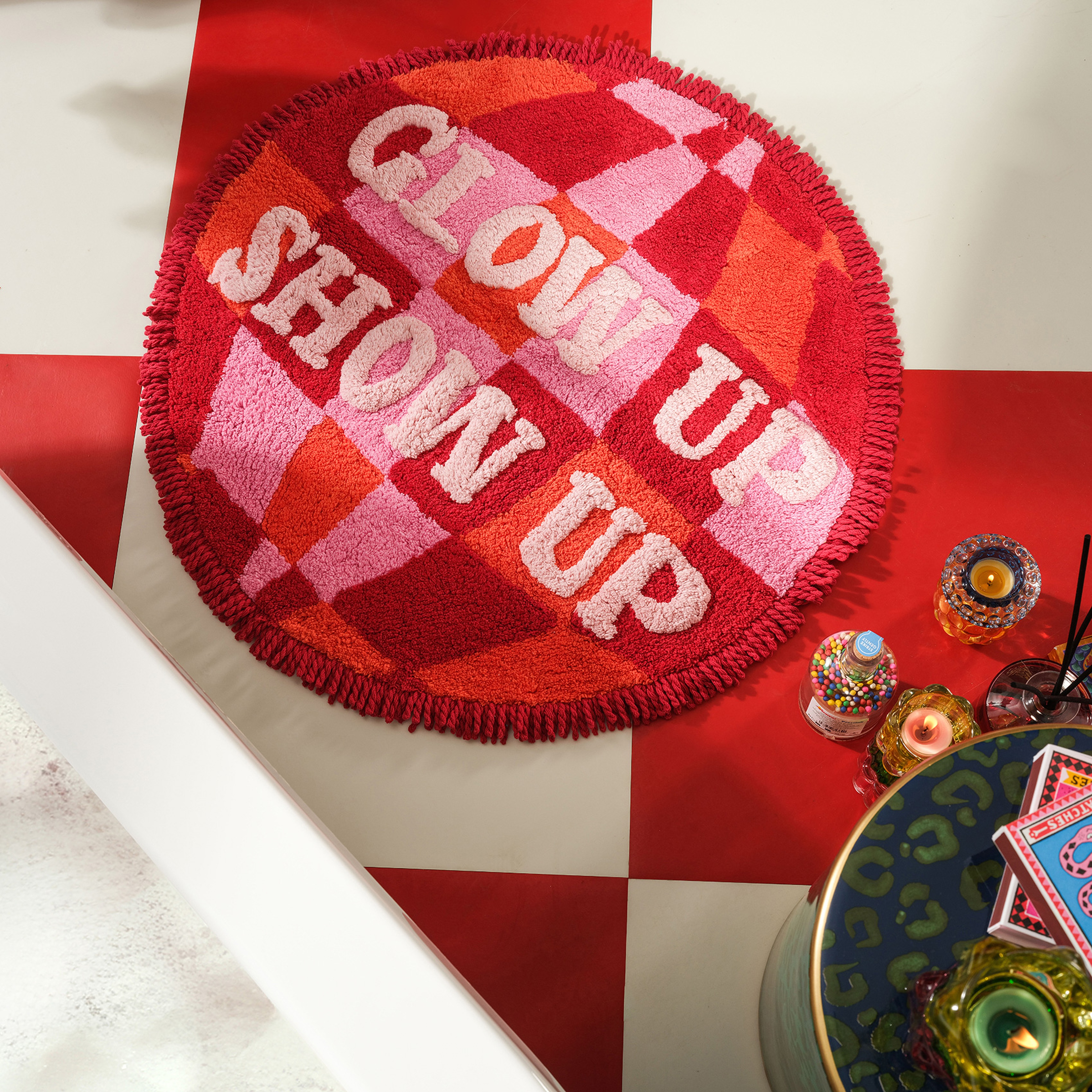 Punjab Pamuk %100 Pamuk Banyo Paspası 70 Cm Renkli