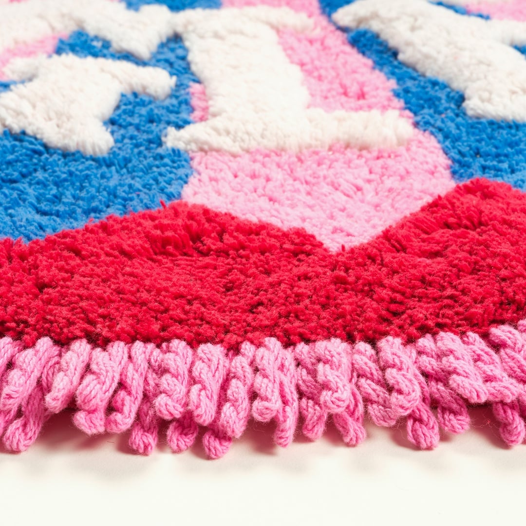 Punjab Pamuk %100 Pamuk Banyo Paspası 70 Cm Renkli