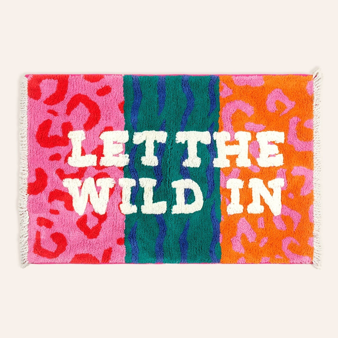 Punjab Püsküllü Pamuk %100 Pamuk Banyo Paspası 60x90 Cm Renkli