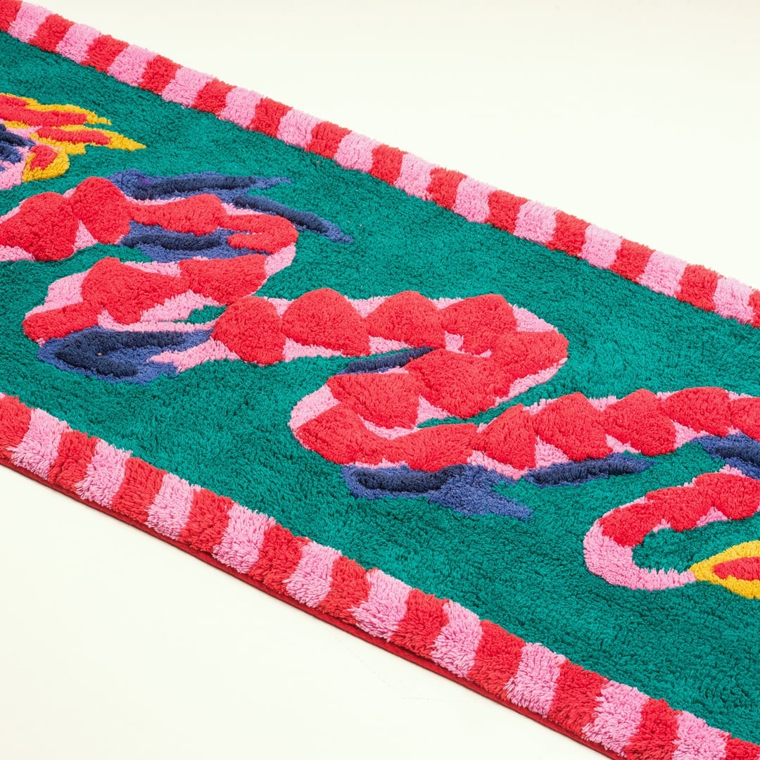 Punjab Pamuk %100 Pamuk Banyo Paspası 50x120 Cm Renkli