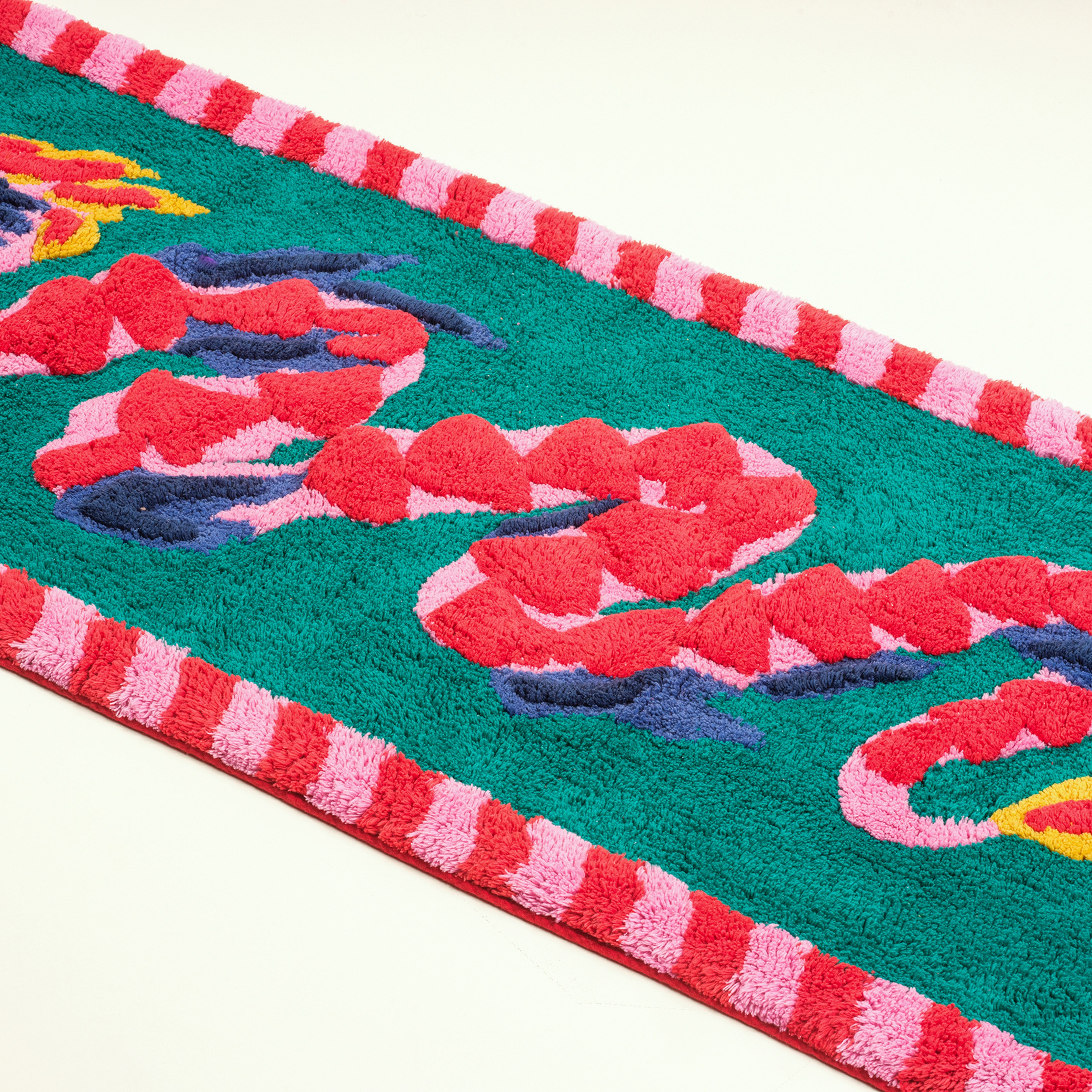 Punjab Pamuk %100 Pamuk Banyo Paspası 50x120 Cm Renkli