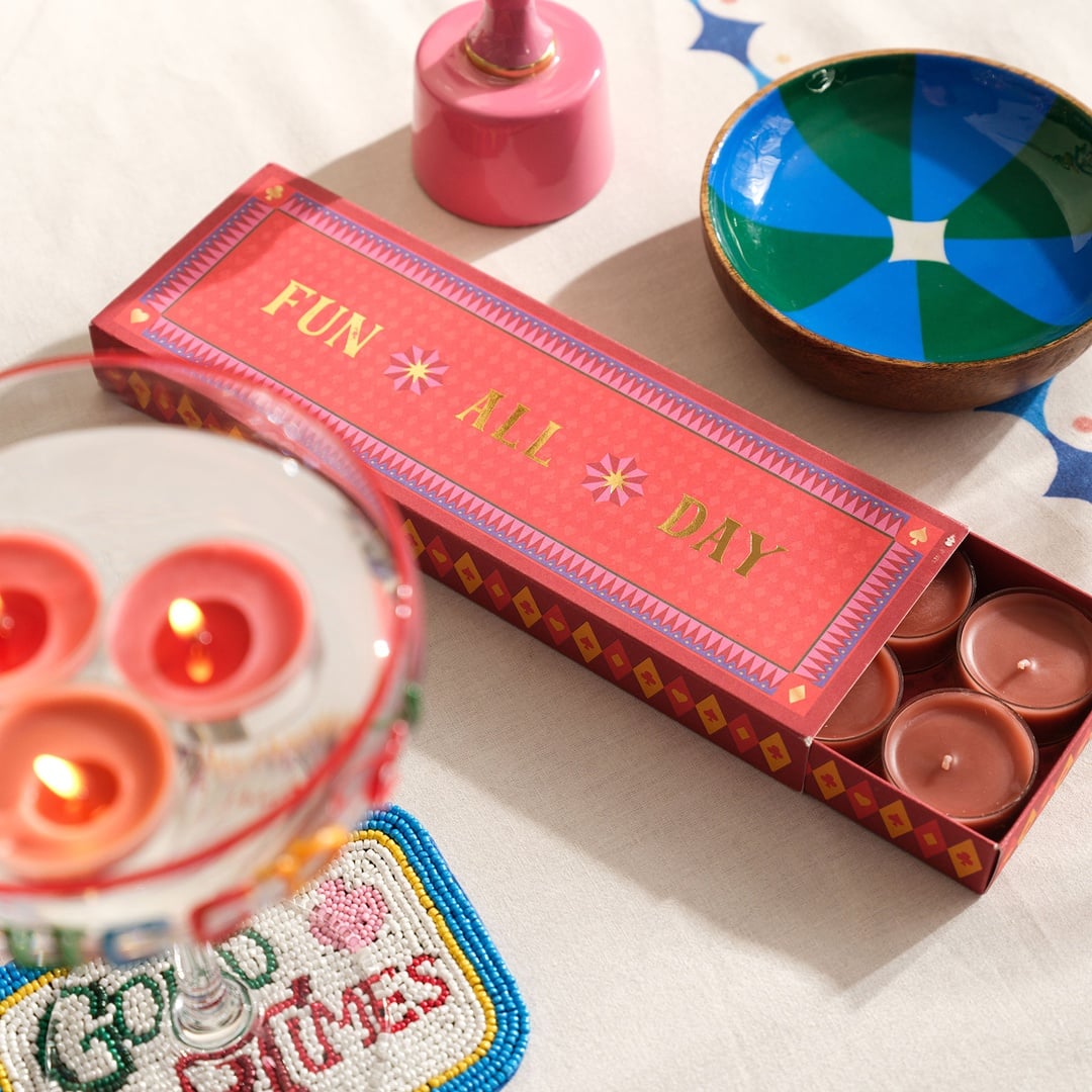 Misi Parafın Mum 24x8 Cm Tarçın