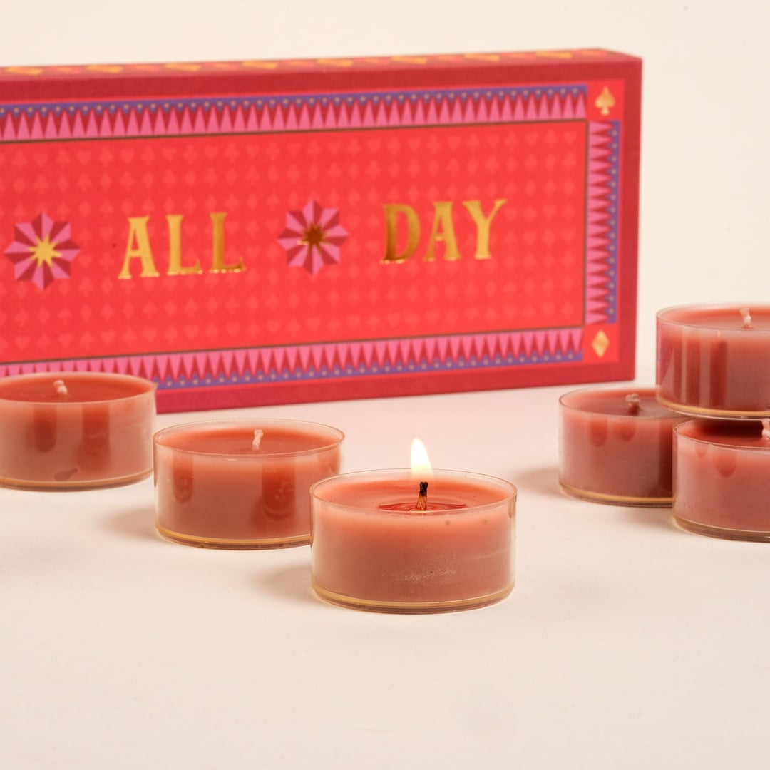 Misi Parafın Mum 24x8 Cm Tarçın