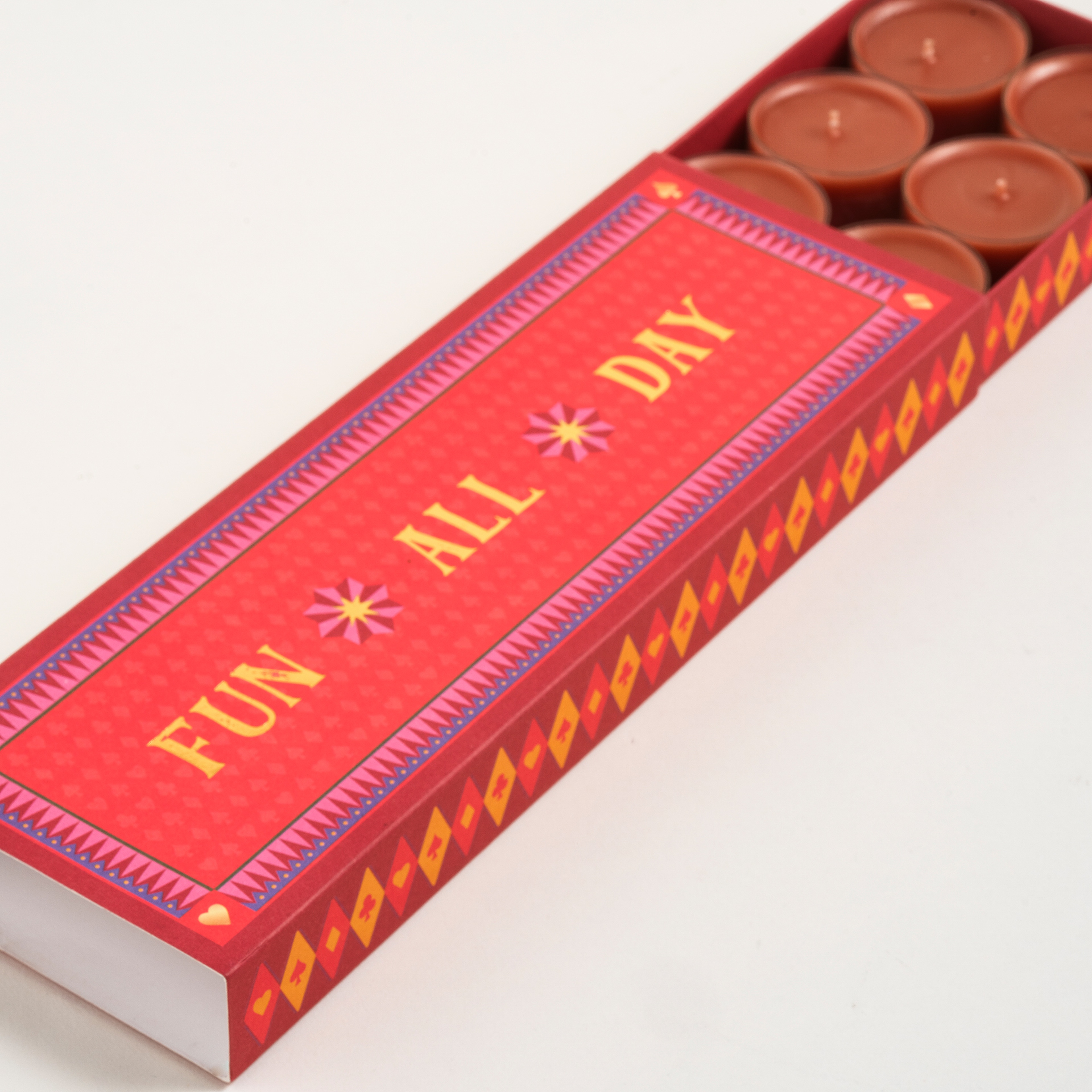 Misi Parafın Mum 24x8 Cm Tarçın