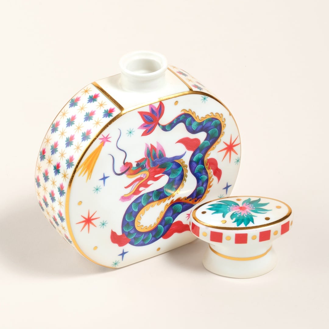 Shekou Porselen Dekoratif Obje 375 Ml Renkli