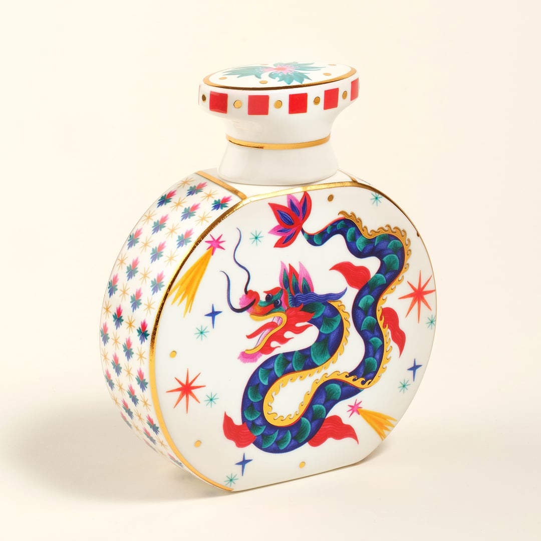 Shekou Porselen Dekoratif Obje 375 Ml Renkli