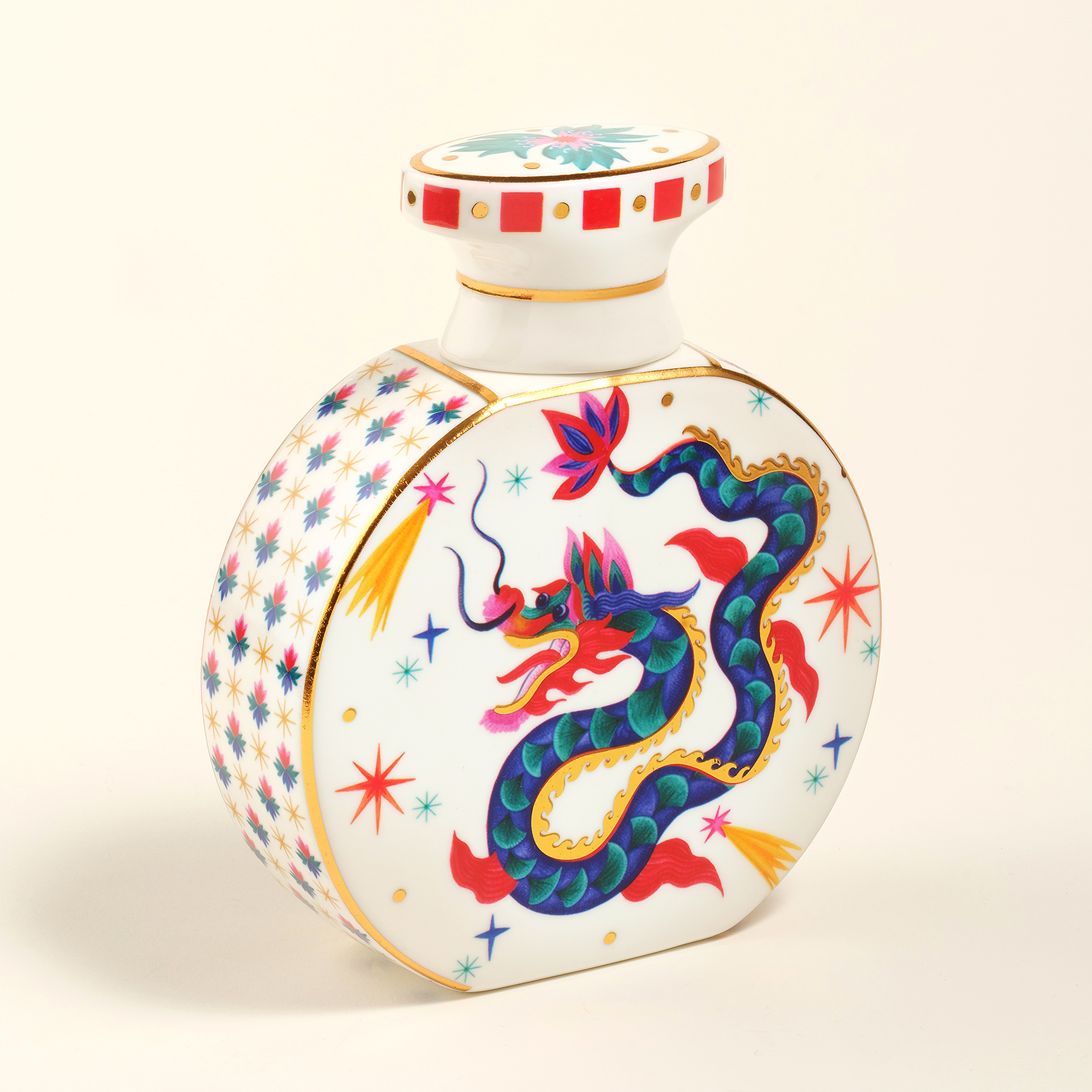 Shekou Porselen Dekoratif Obje 375 Ml Renkli