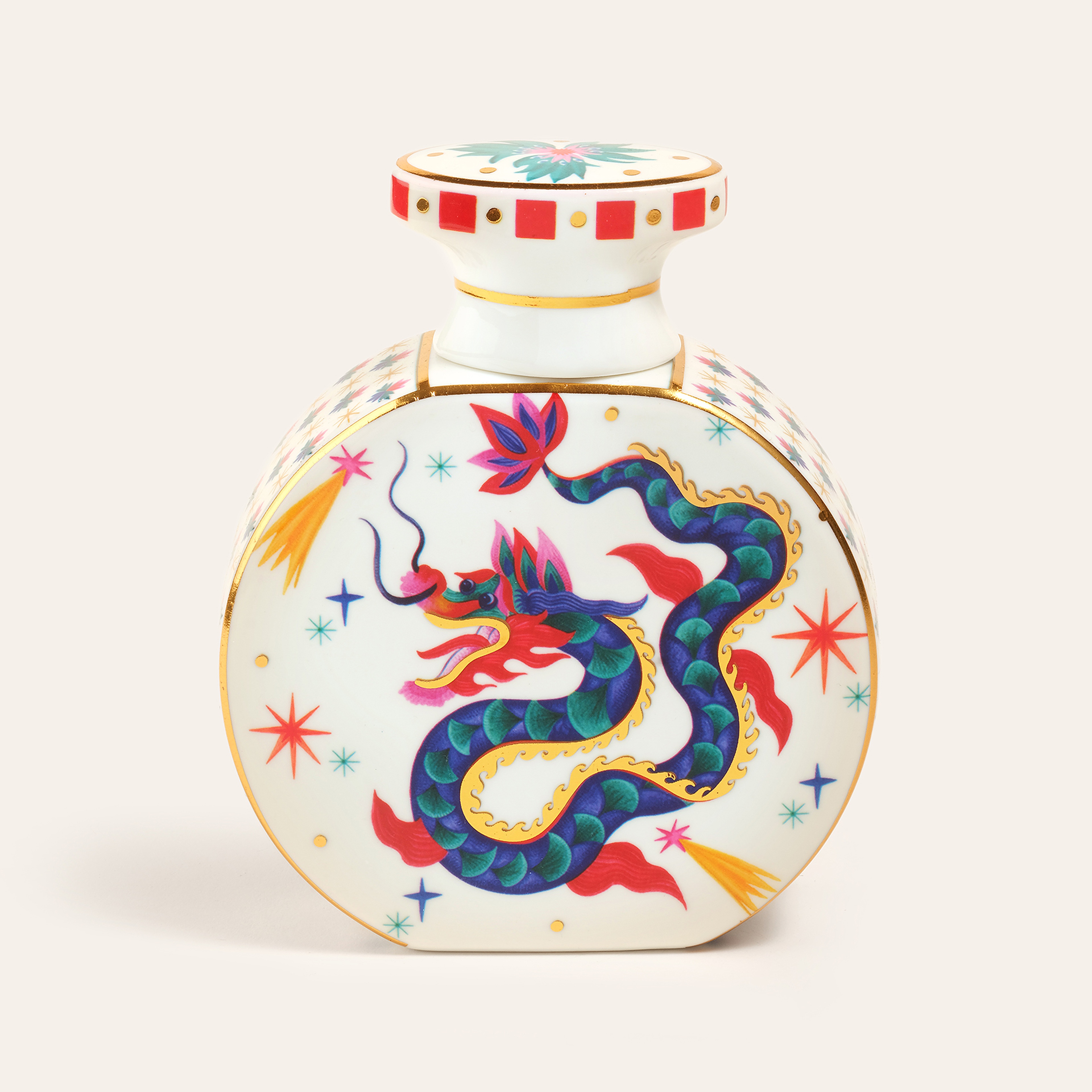 Shekou Porselen Dekoratif Obje 375 Ml Renkli