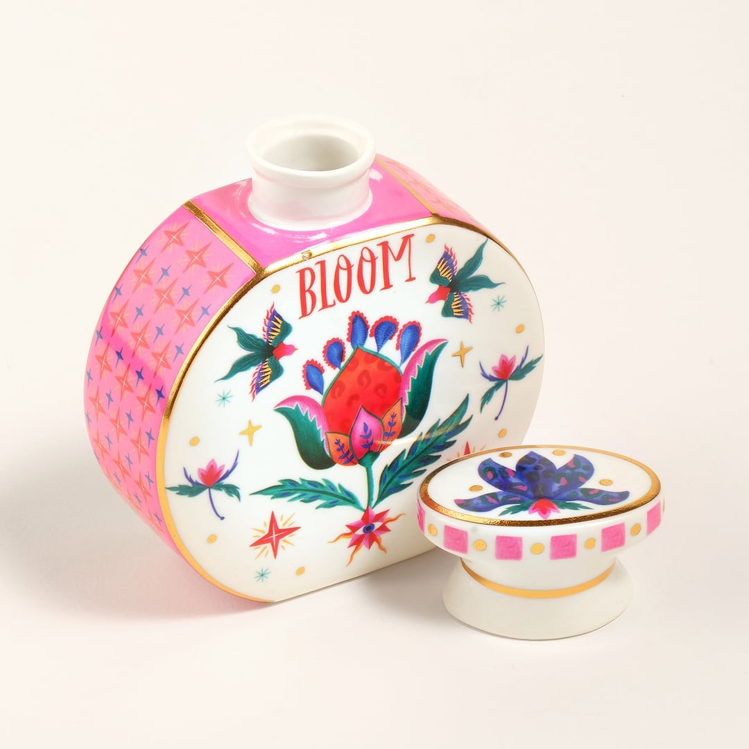 Shekou Porselen Dekoratif Obje 240 Ml Renkli