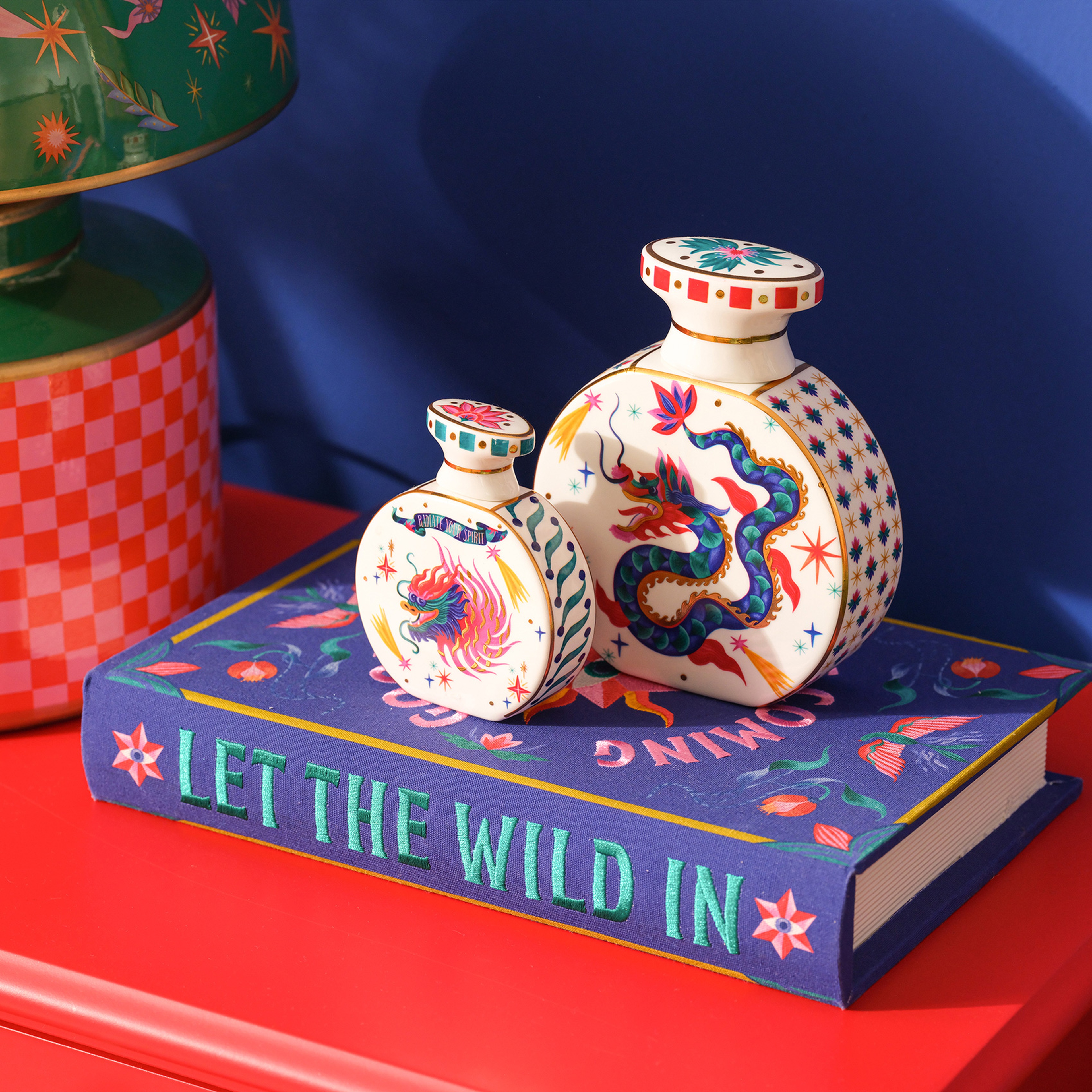 Shekou Porselen Dekoratif Obje 100 Ml Renkli