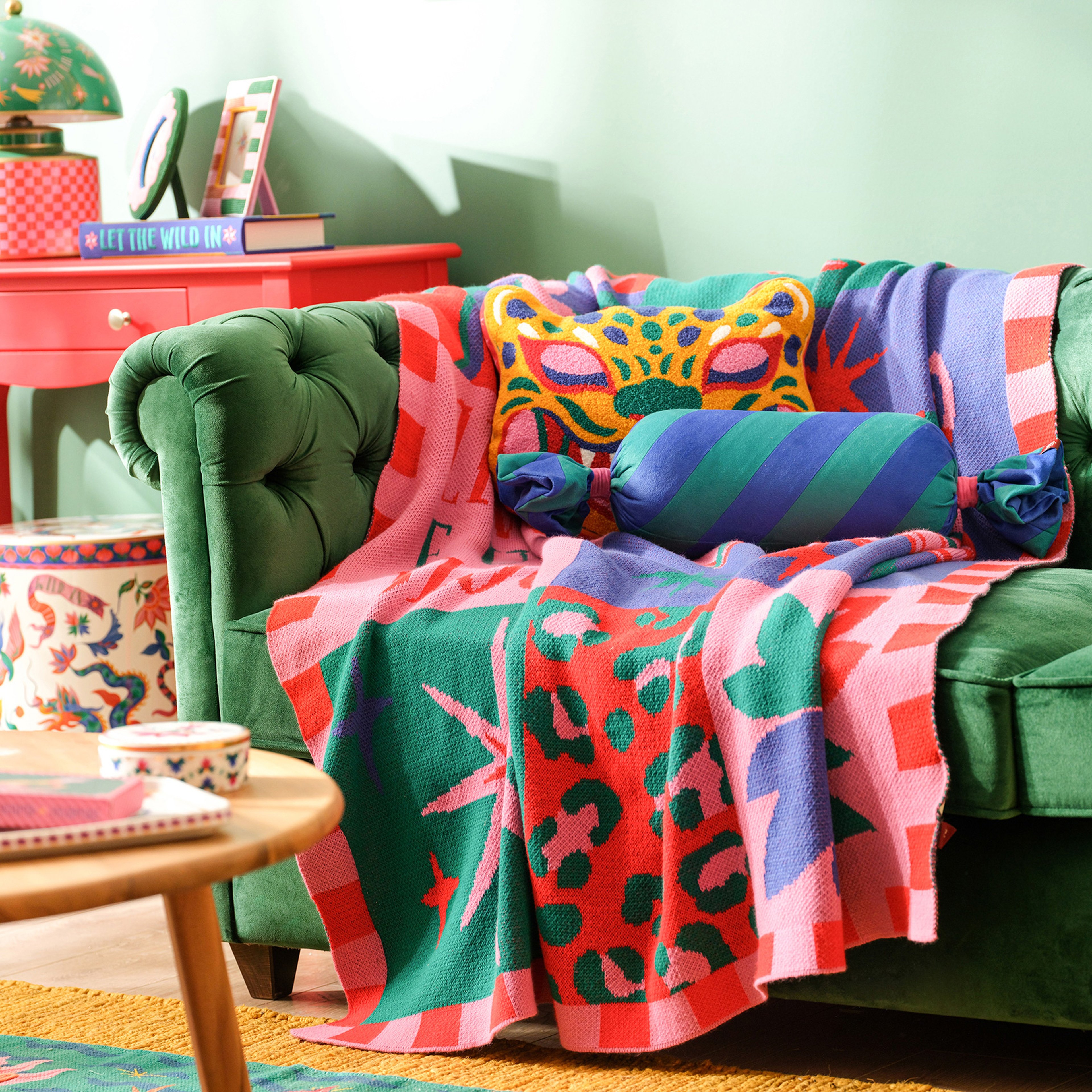 Ghunı Tufted Pamuk Dolgulu Kırlent 35x40 Cm Sarı