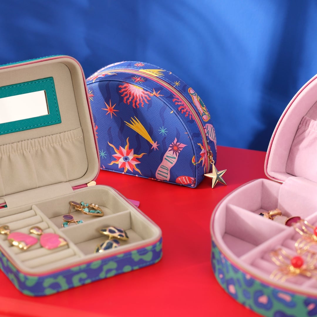 Meılın Pvc Takı Kutusu 17x11x6 Cm Koyu Mavi