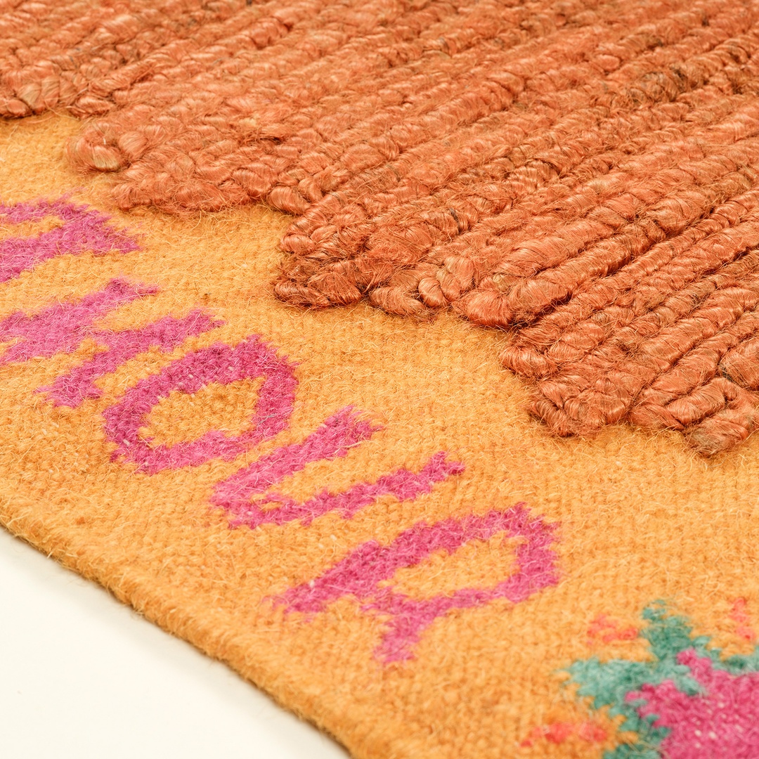 Tohana Saçaklı Jüt Kilim 80x150 Cm Tarçın