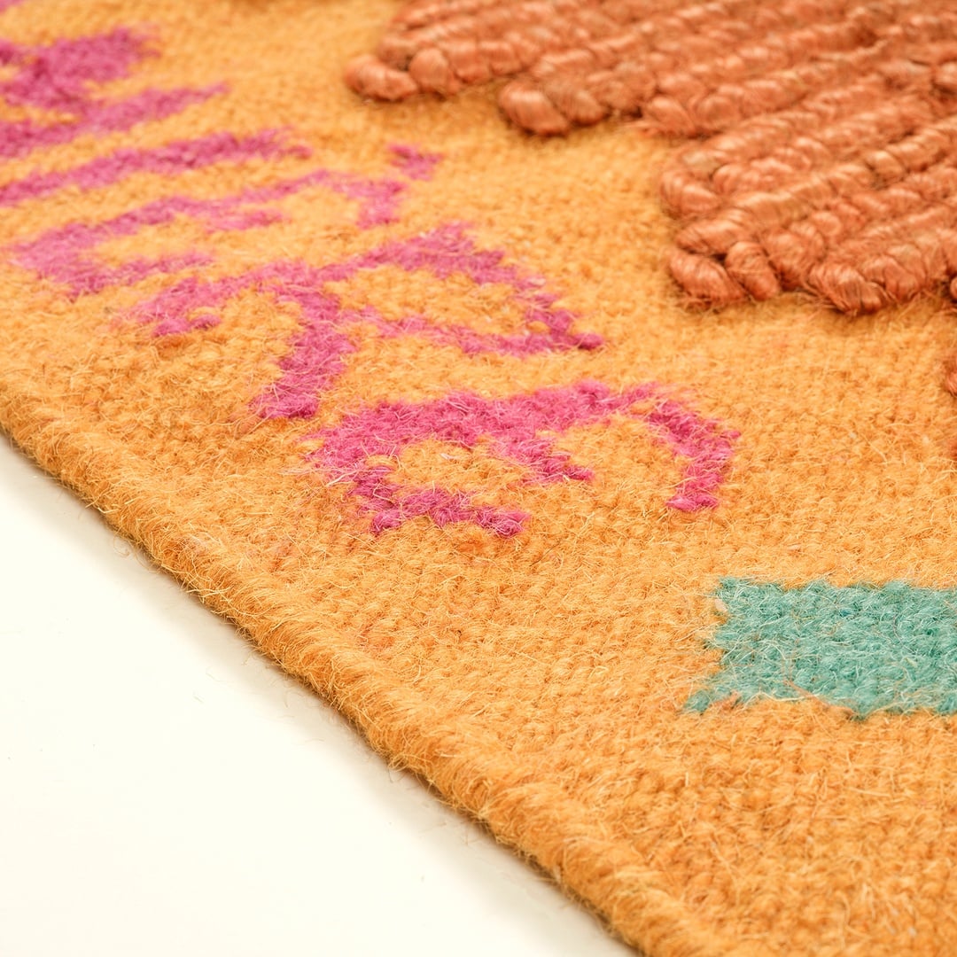 Tohana Saçaklı Jüt Kilim 80x150 Cm Tarçın