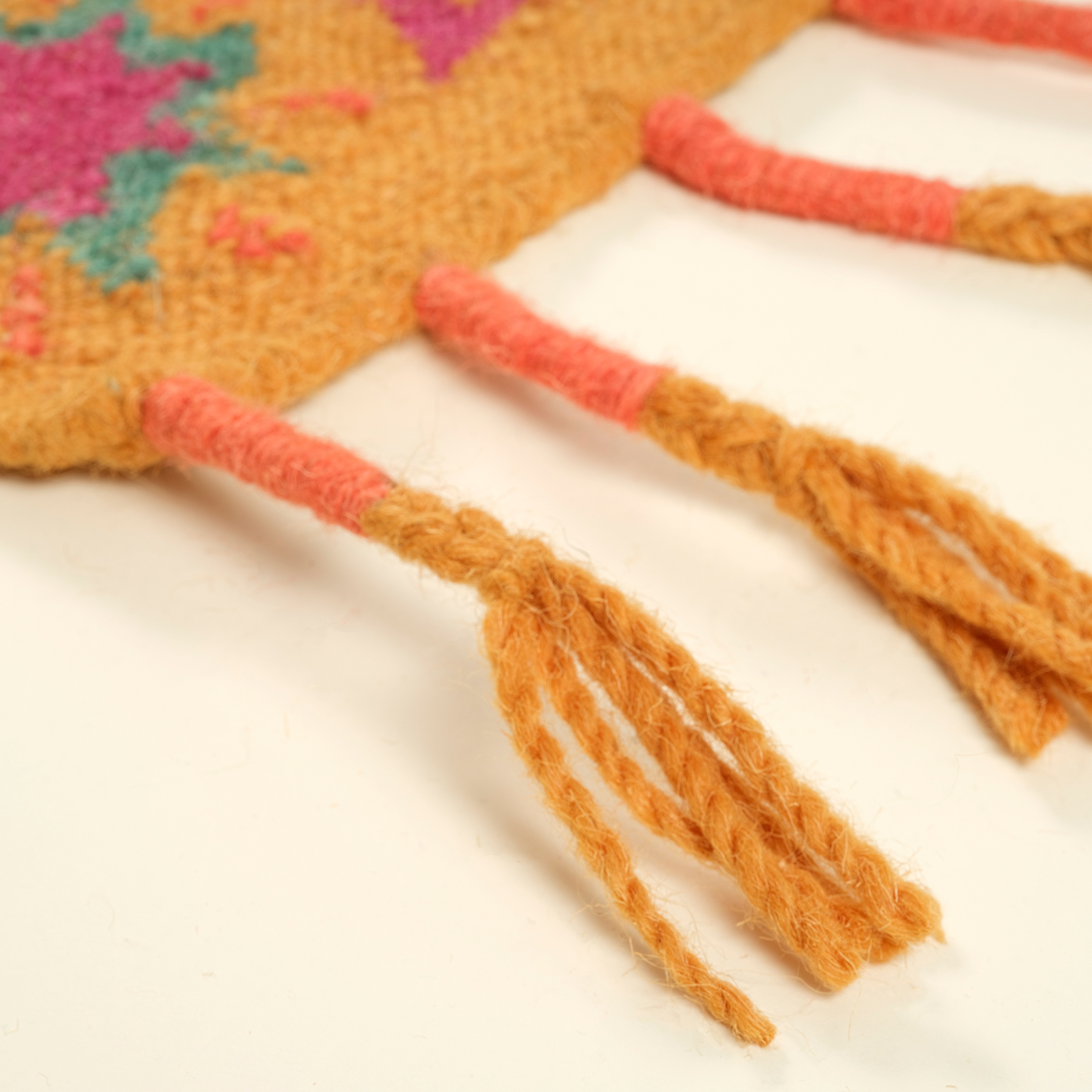 Tohana Saçaklı Jüt Kilim 160x230 Cm Tarçın