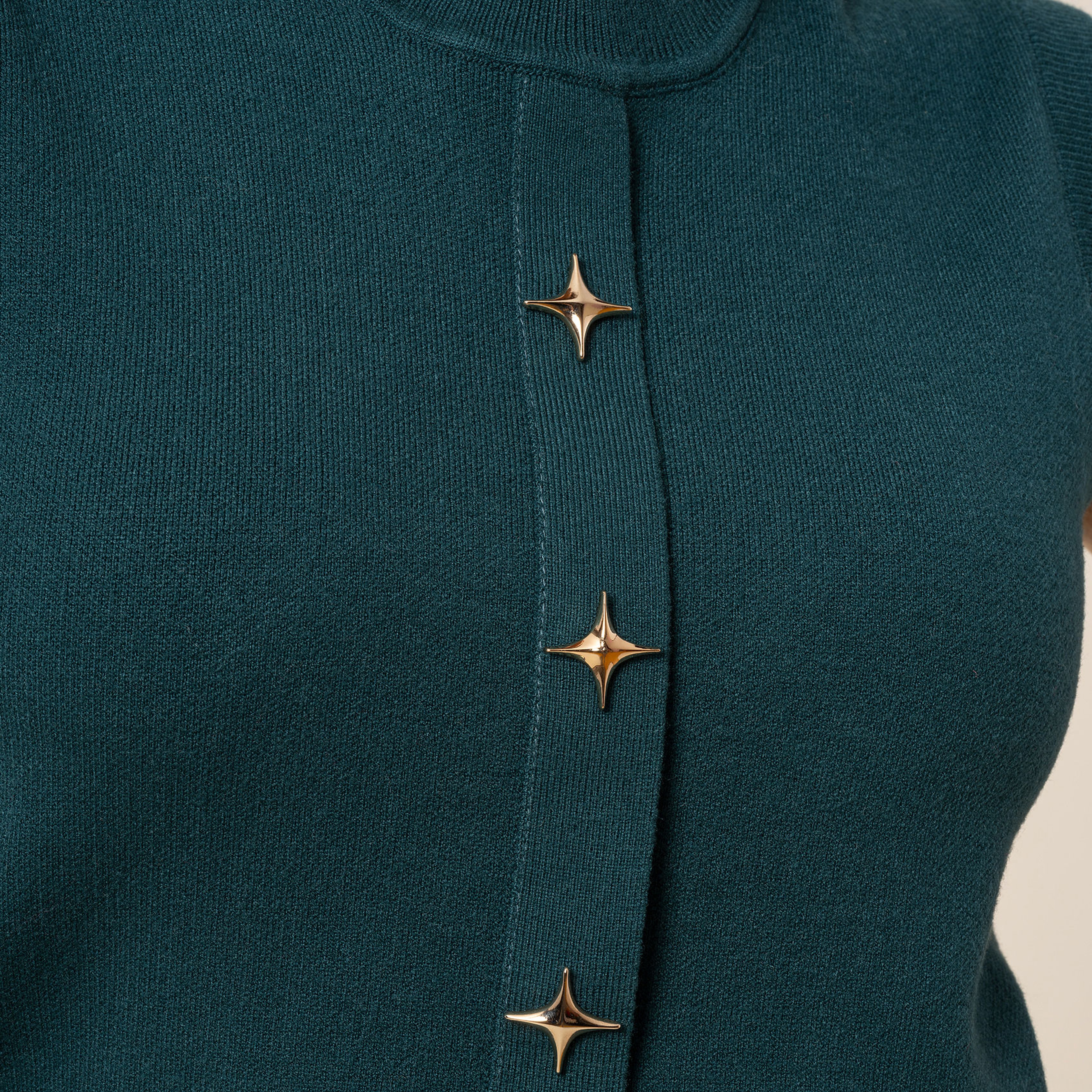 Tarabya Triko Yelek - Yeşil