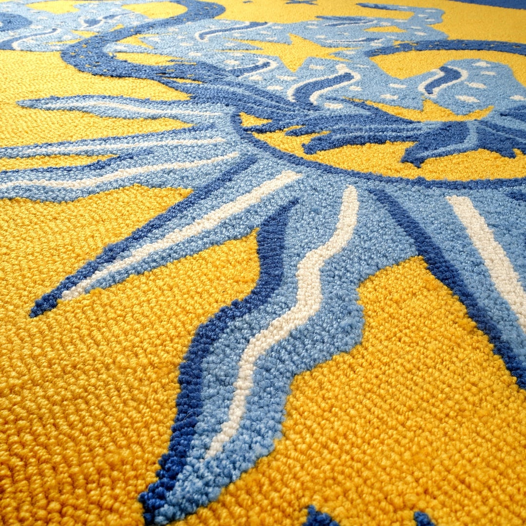 Laxıa Polyester Halı 160x230 Cm Sarı