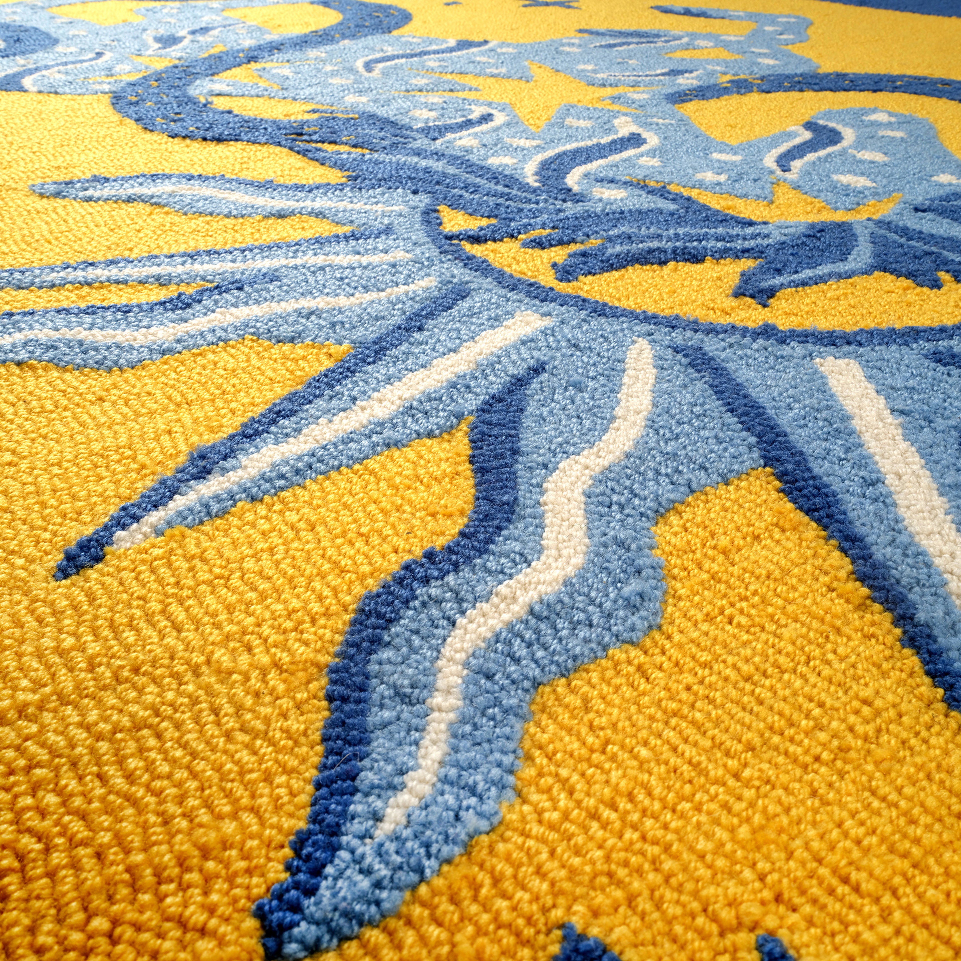 Laxıa Polyester Halı 160x230 Cm Sarı