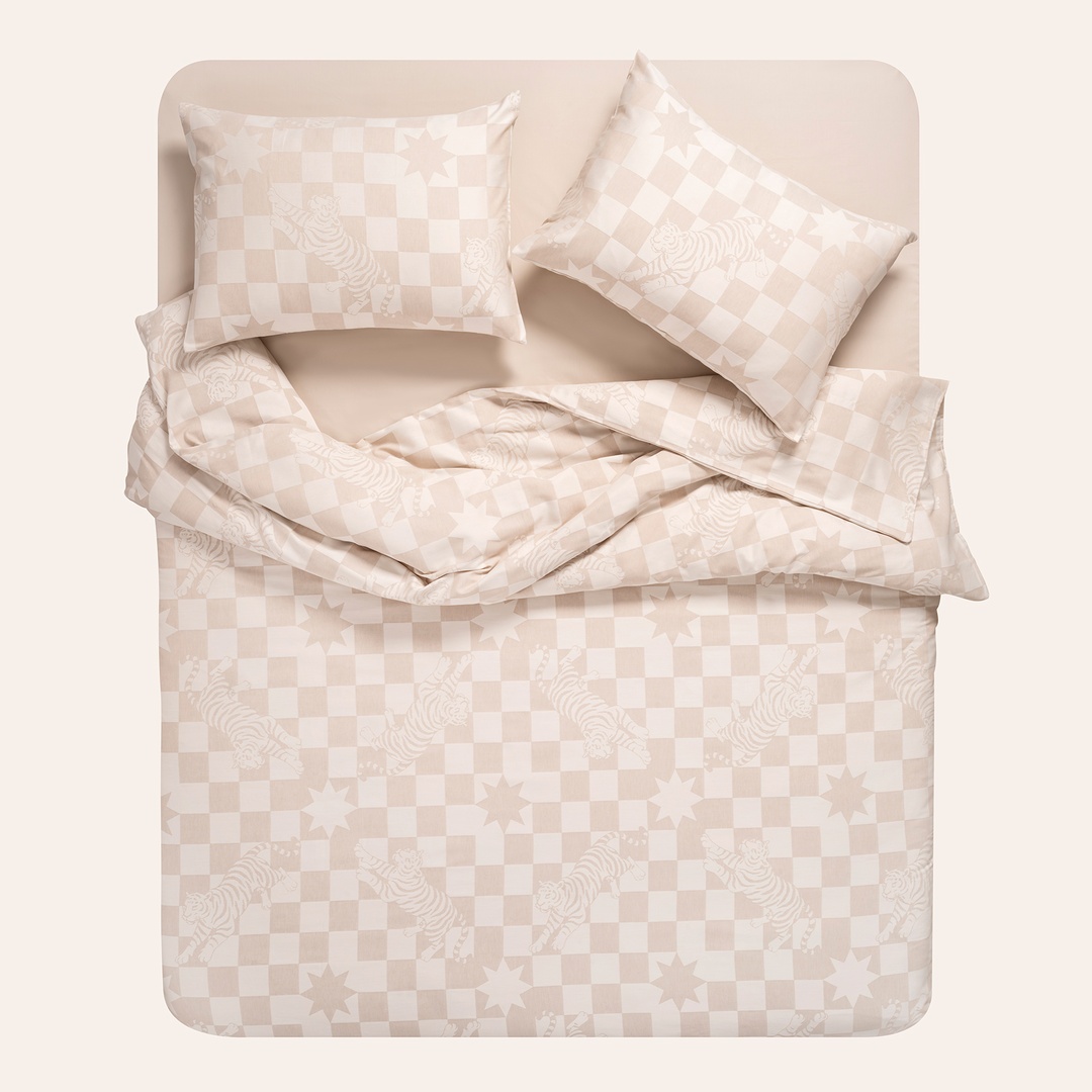 Costa Natural Çift Kişilik Pamuk Nevresim Takımı