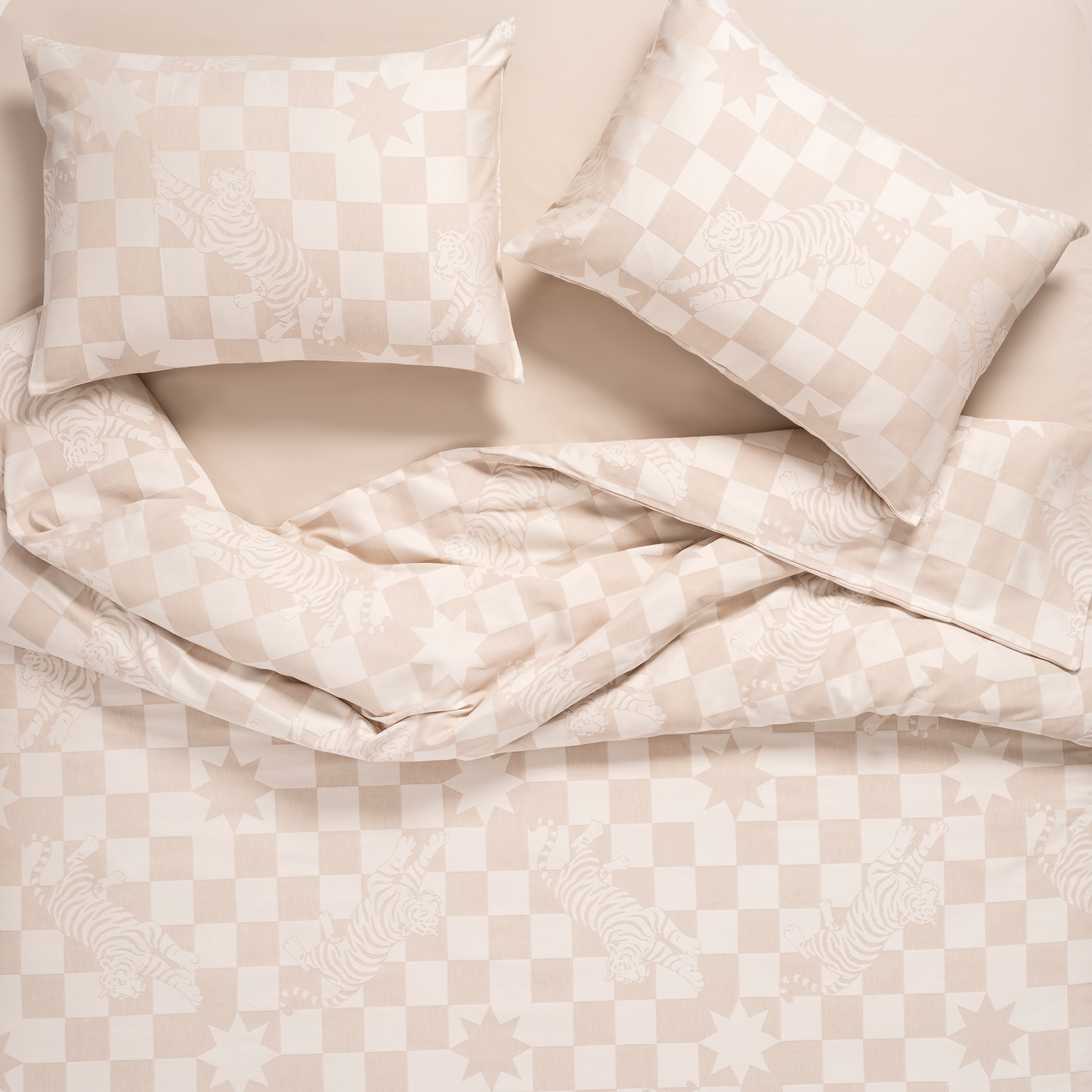 Costa Natural Çift Kişilik Pamuk Nevresim Takımı