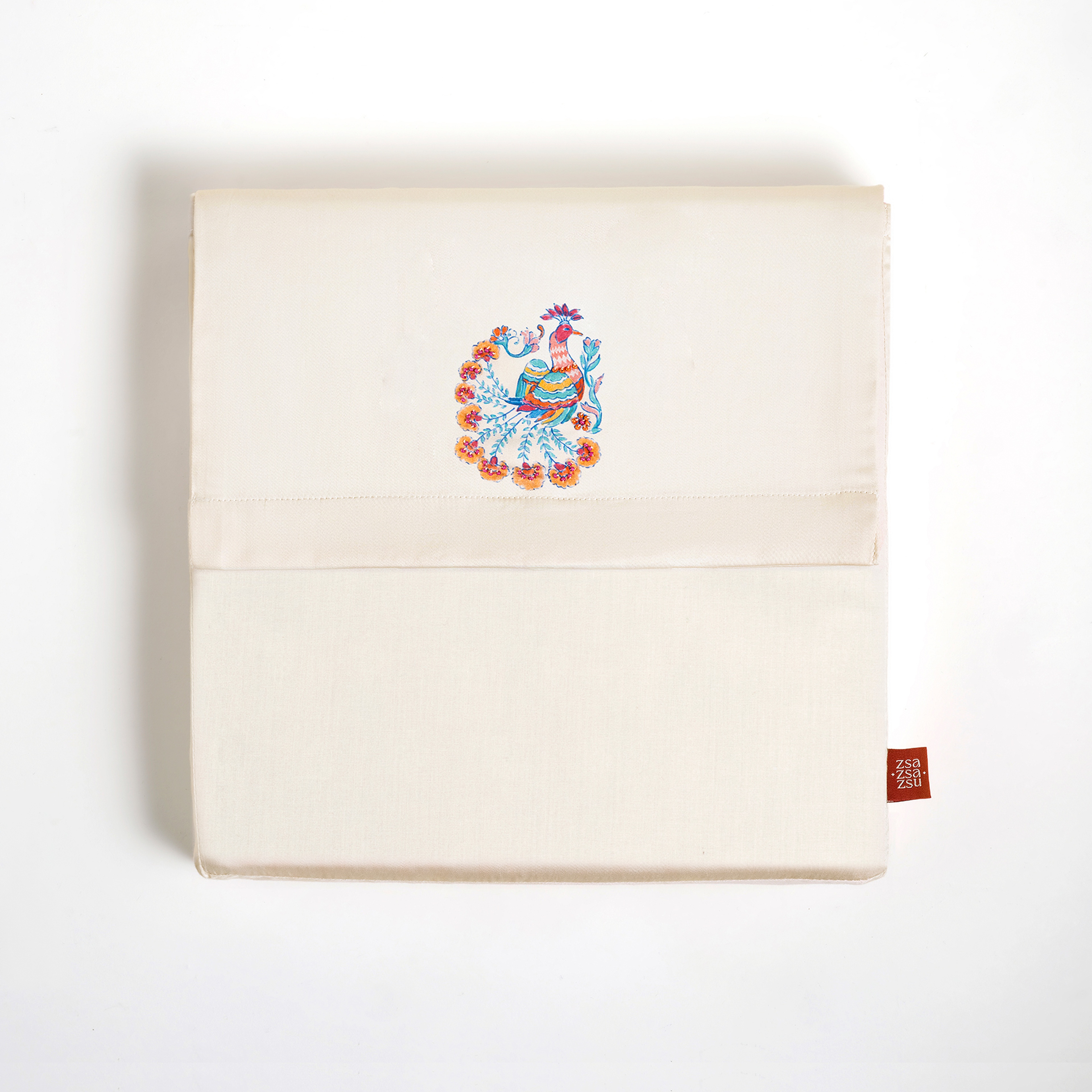 Sansad Mavi Kıng Sıze Pamuk Nevresim Takımı