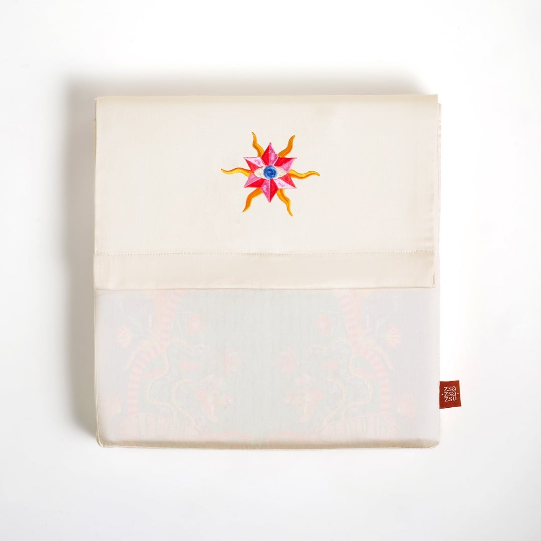 Lahor 300 Tc Pamuk Saten Nevresim Seti 200x220 Cm Mavi