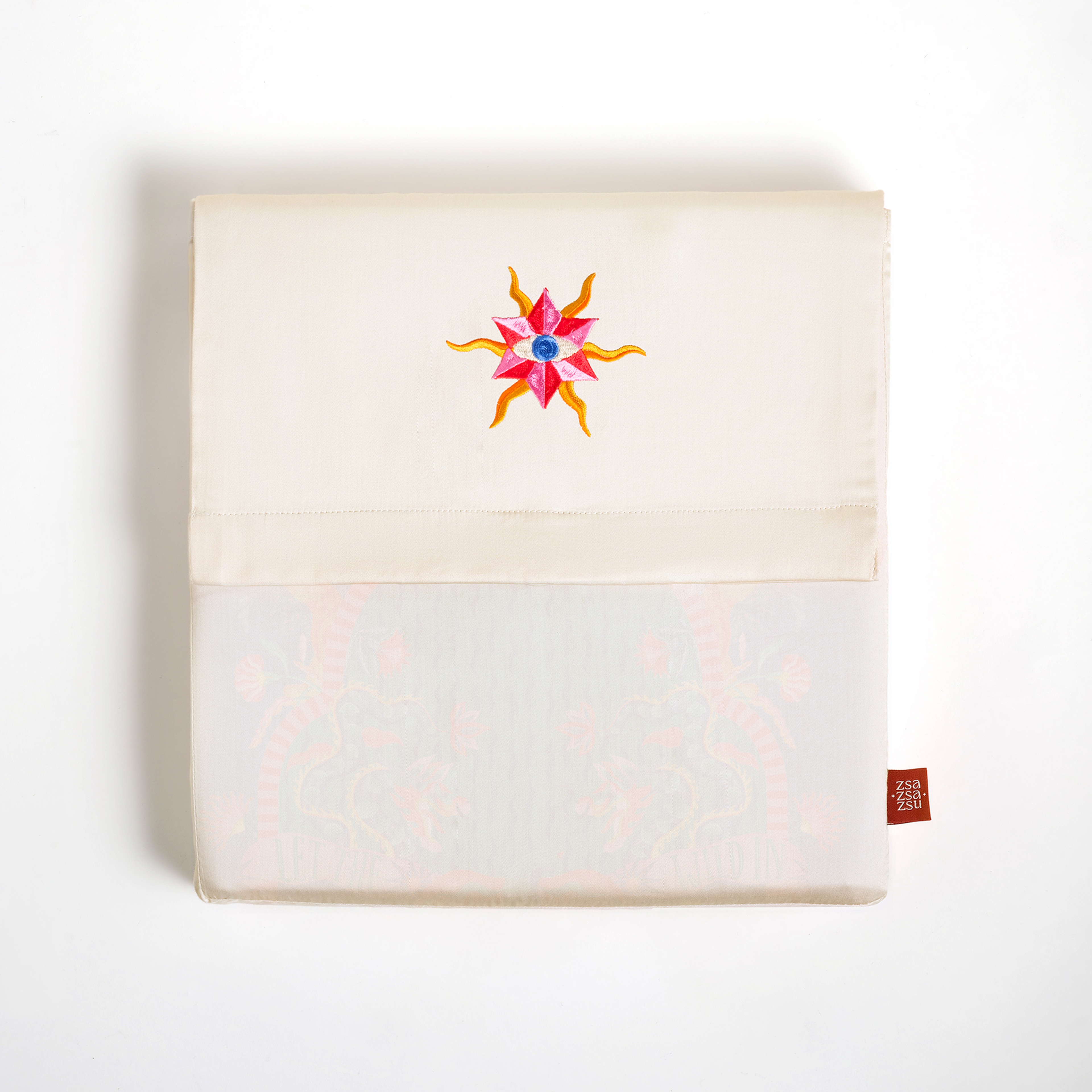 Lahor 300 Tc Pamuk Saten Nevresim Seti 240x220 Cm Mavi