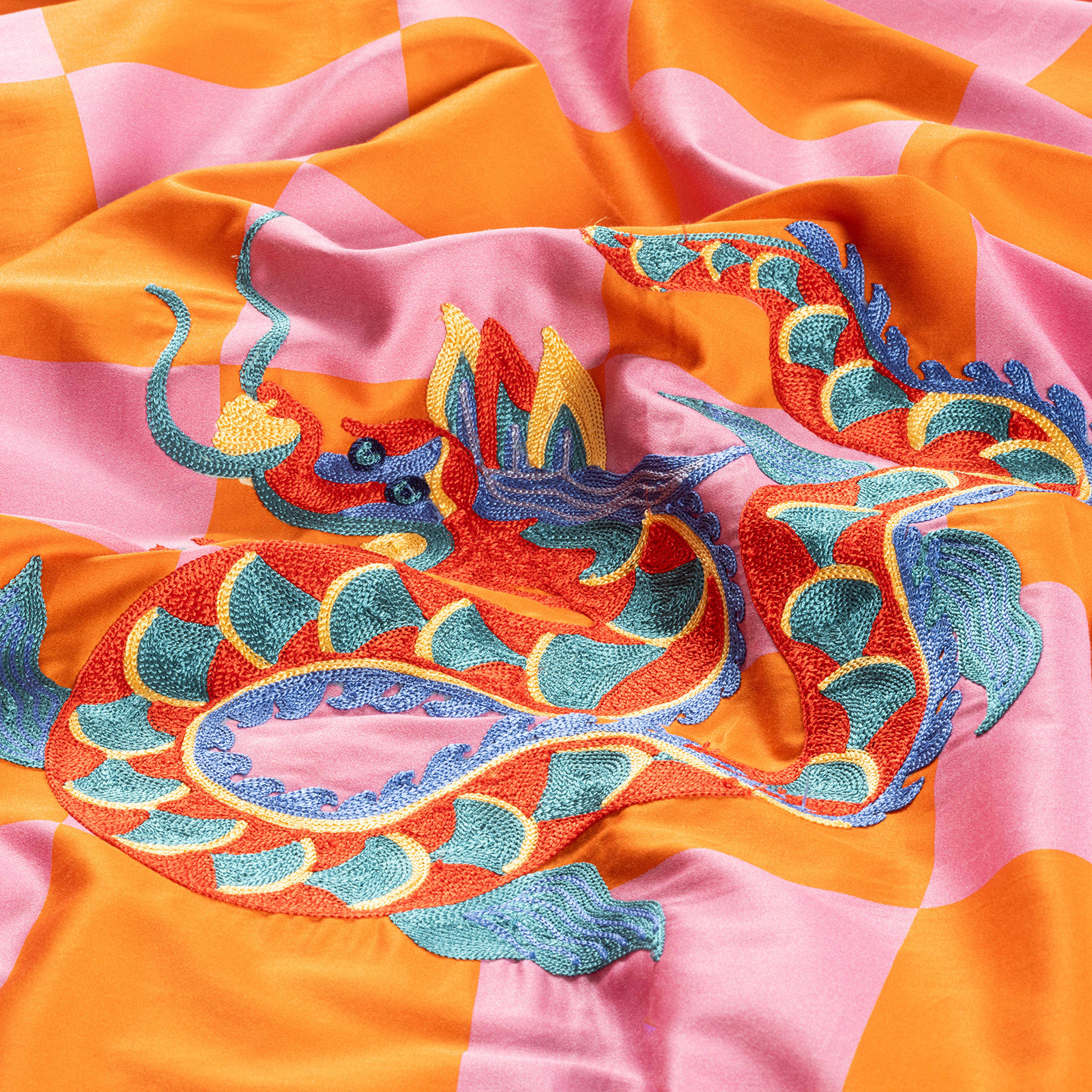 Lahor 300 Tc Pamuk Saten Nevresim Seti 240x220 Cm Pembe