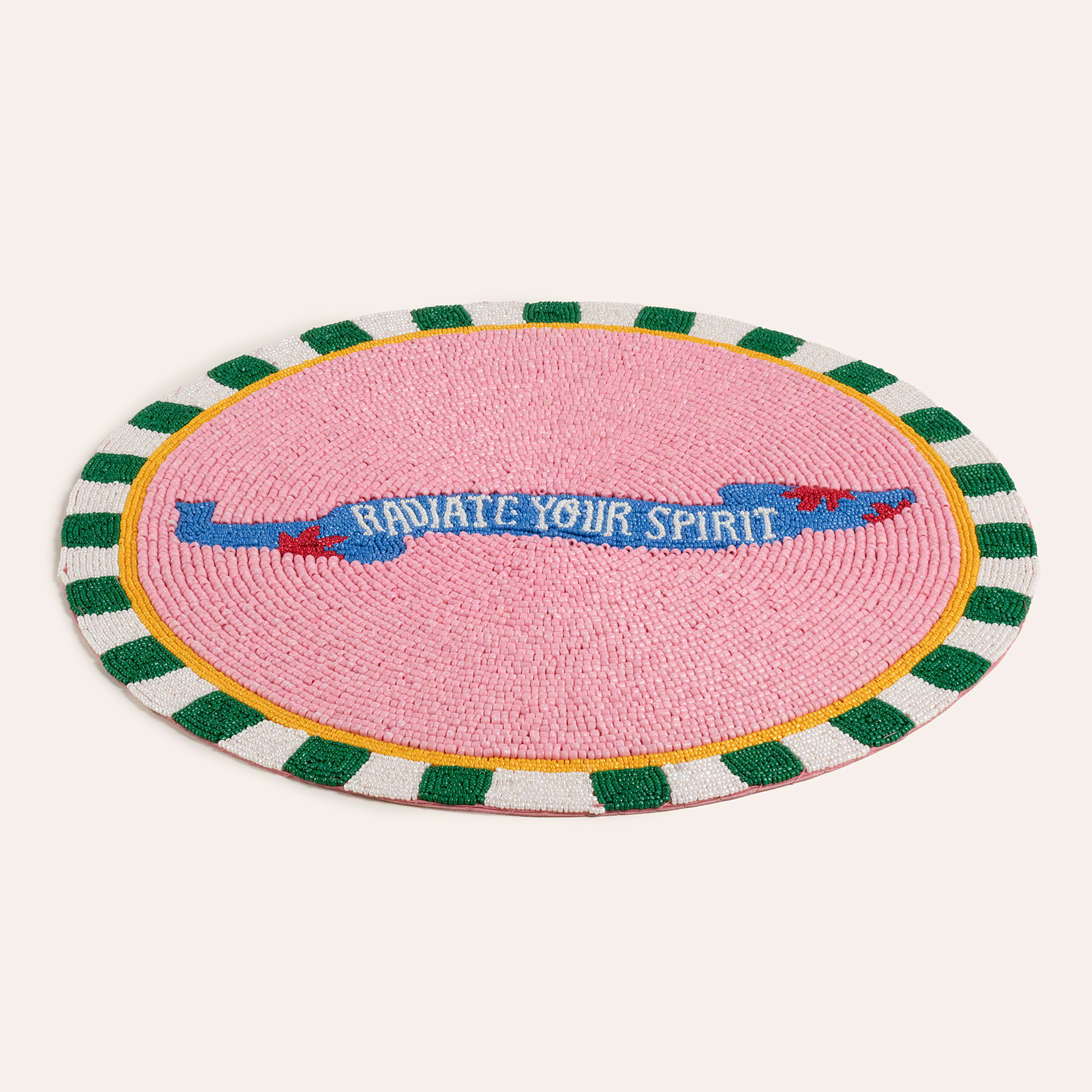 Dadrı Cam - Polyester Amerikan Servis 35 Cm Pembe