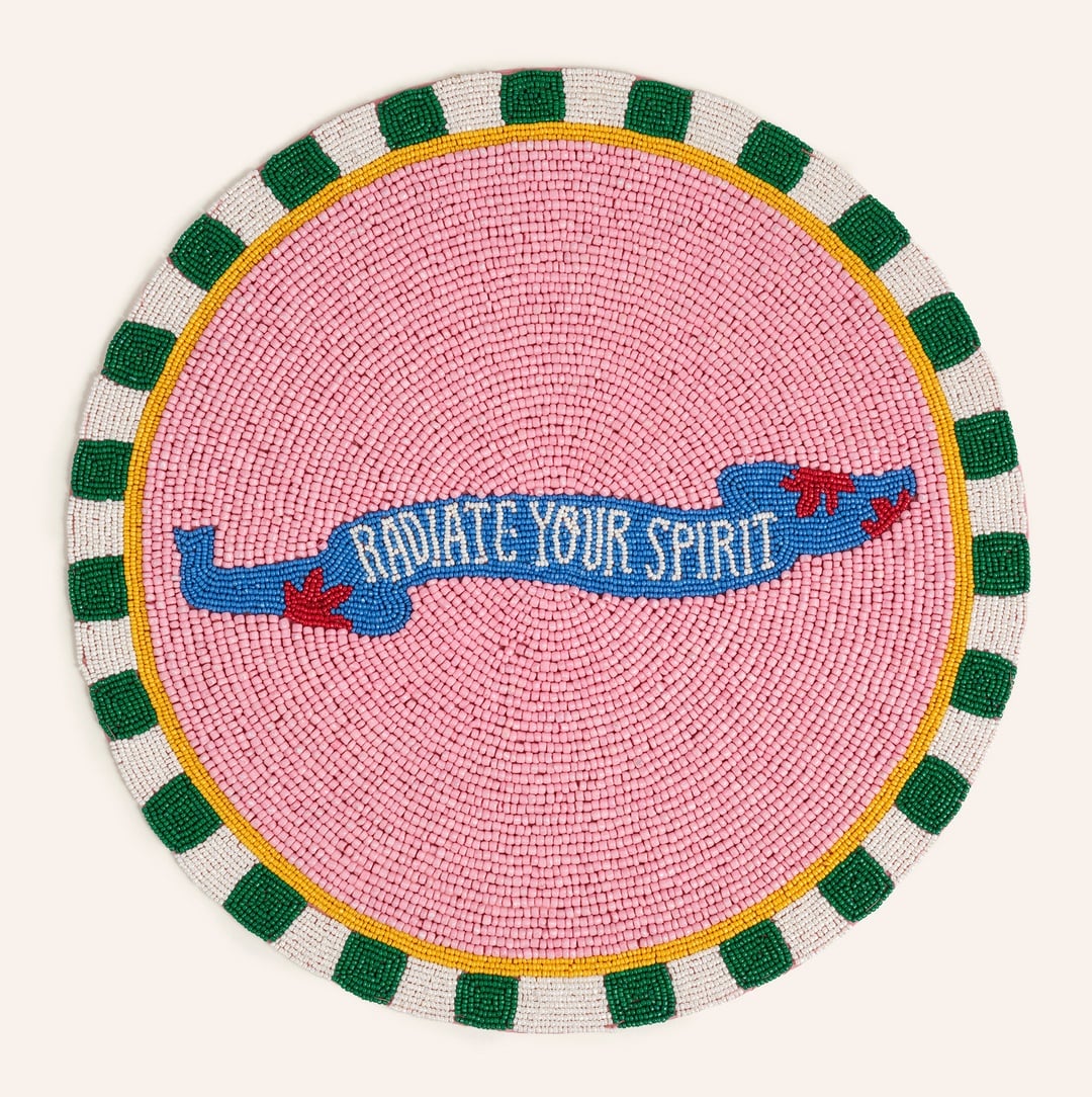 Dadrı Cam - Polyester Amerikan Servis 35 Cm Pembe