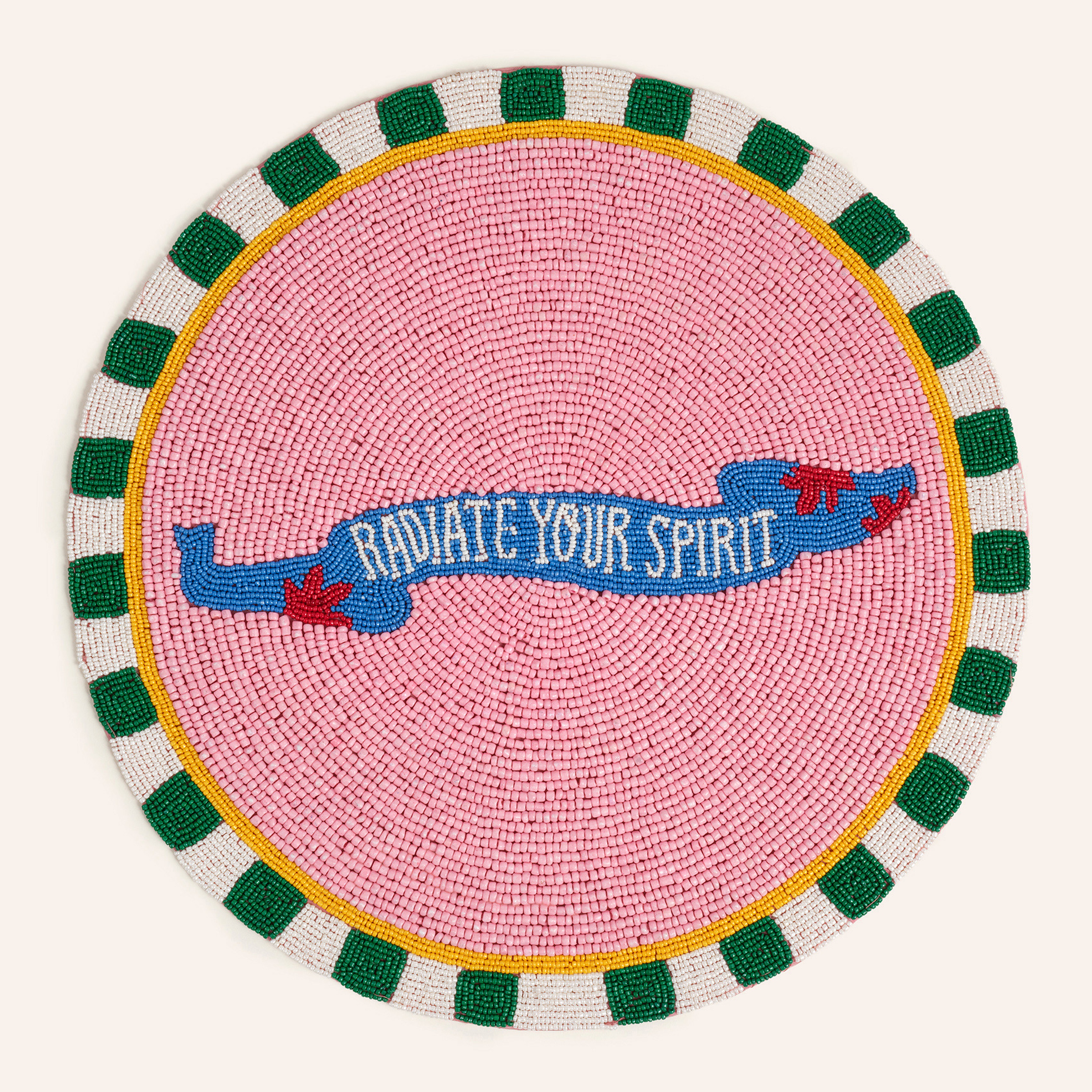 Dadrı Cam - Polyester Amerikan Servis 35 Cm Pembe