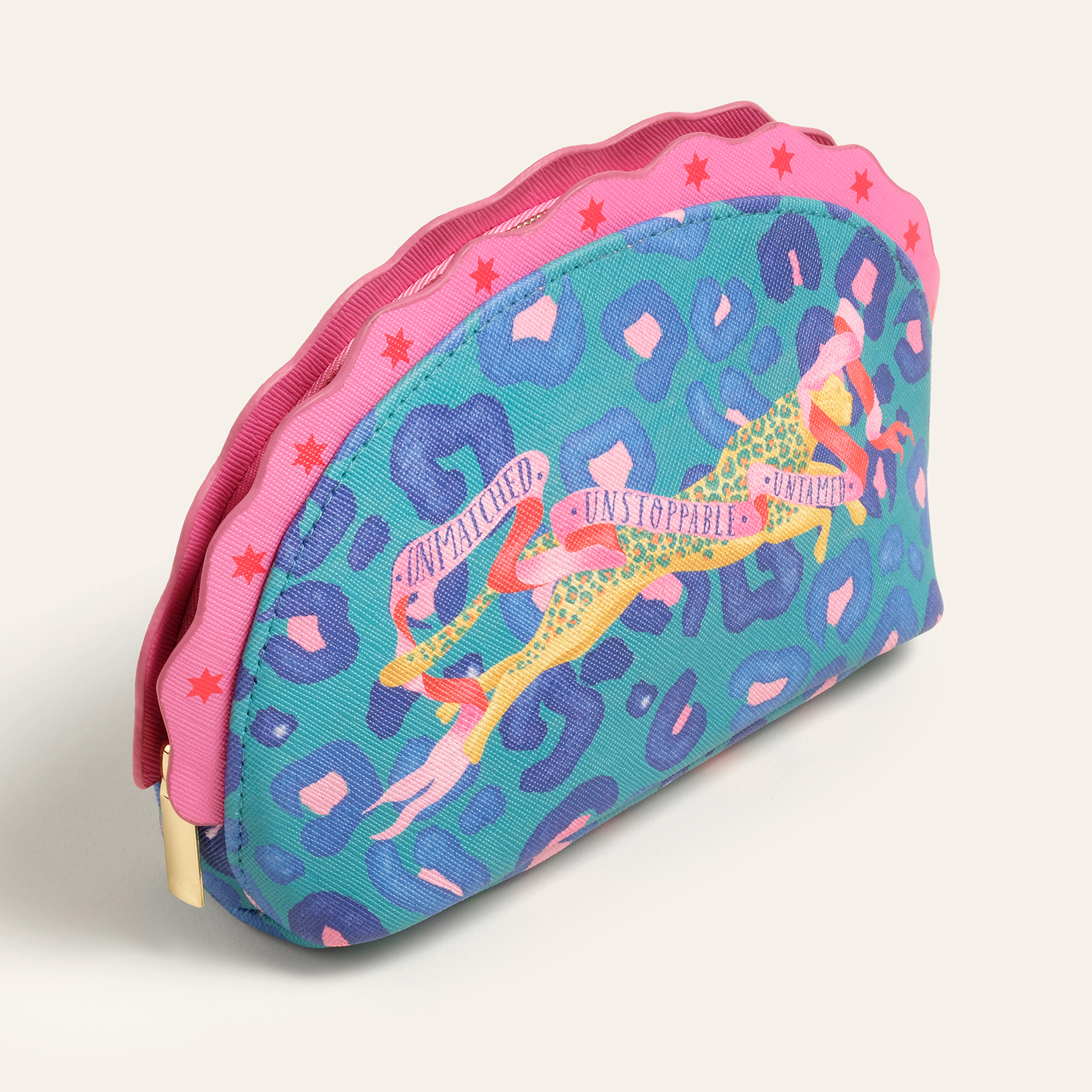 Meılın Pvc Makyaj Çantası 20.5x7x12 Cm Koyu Yeşil