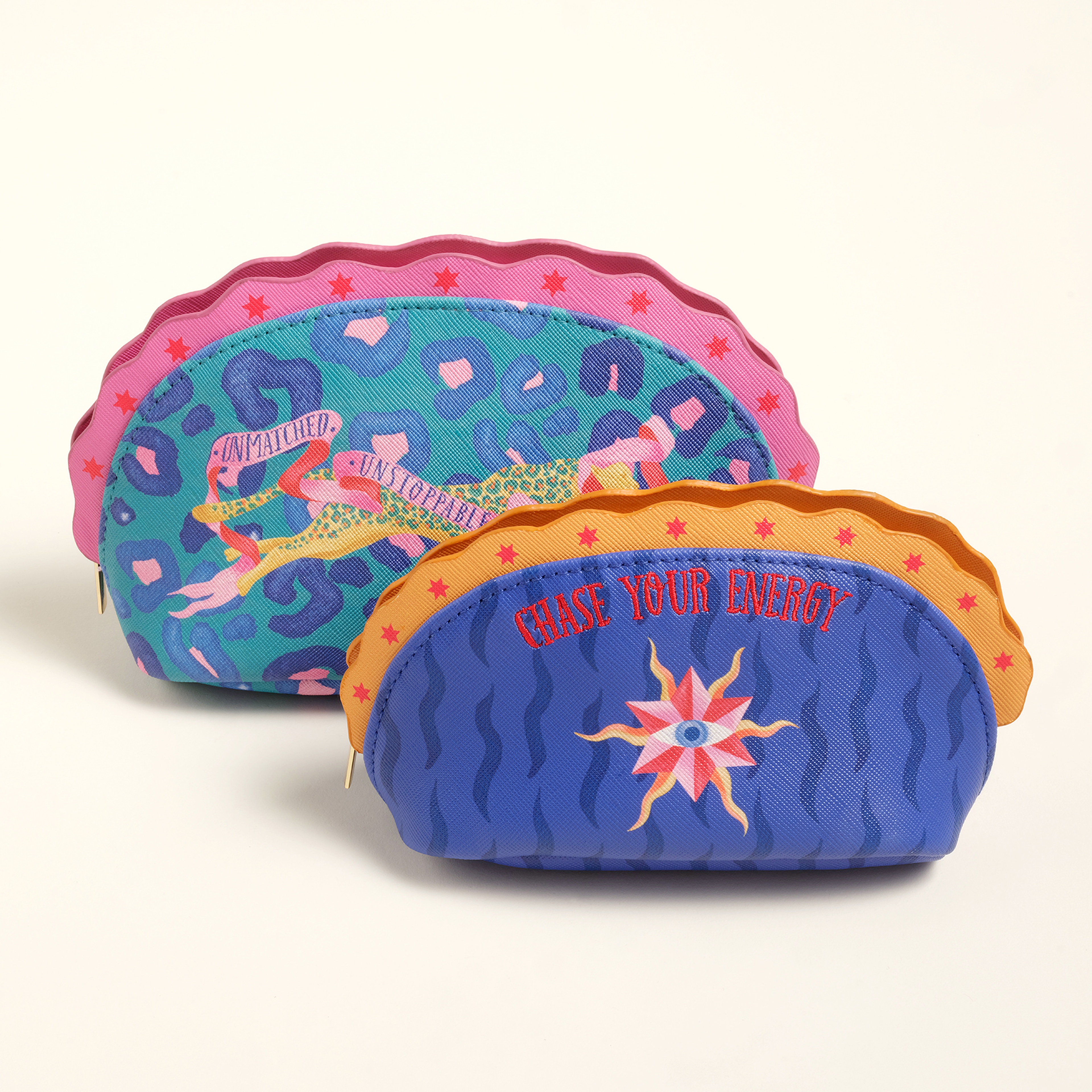 Meılın Pvc Makyaj Çantası 20.5x7x12 Cm Koyu Yeşil