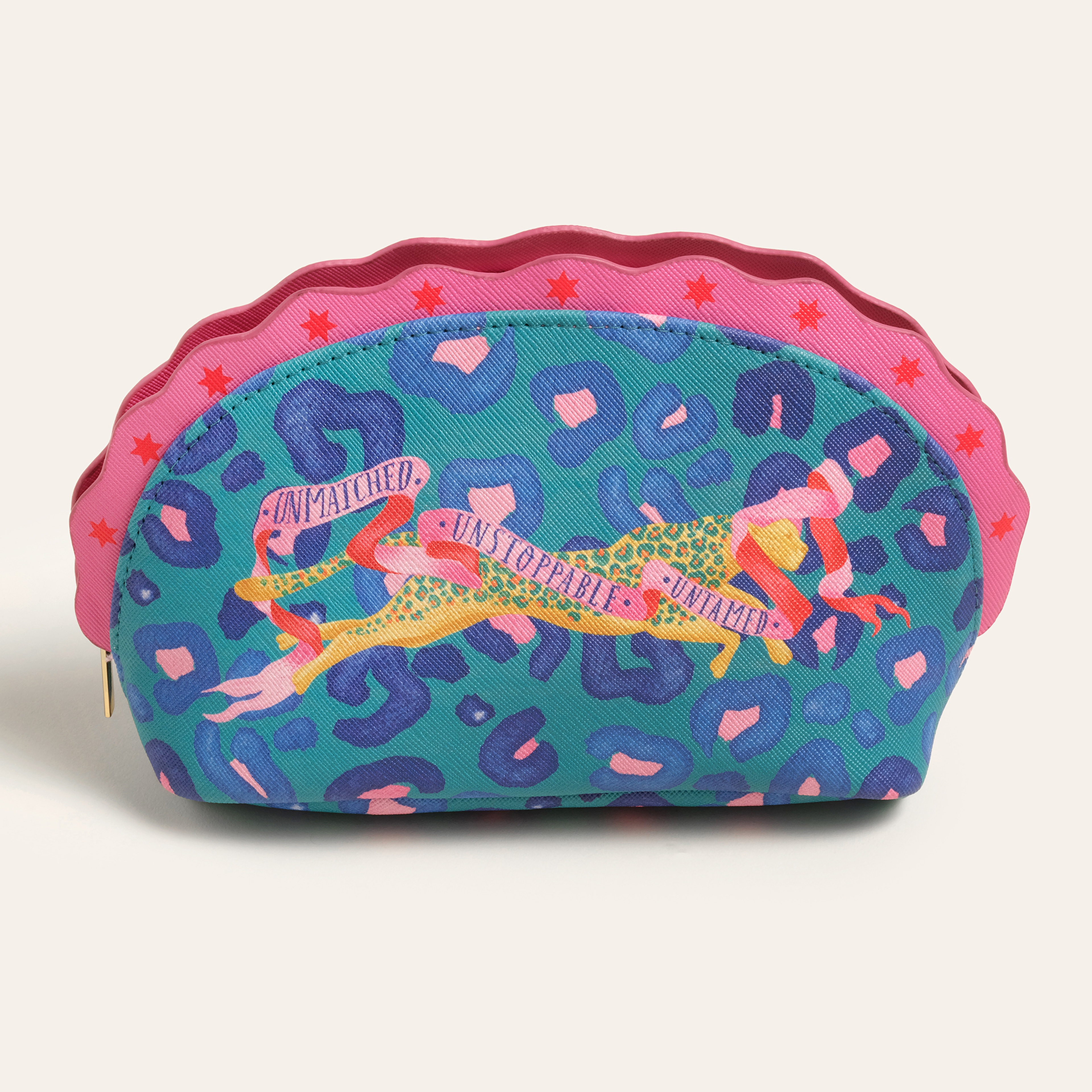 Meılın Pvc Makyaj Çantası 20.5x7x12 Cm Koyu Yeşil