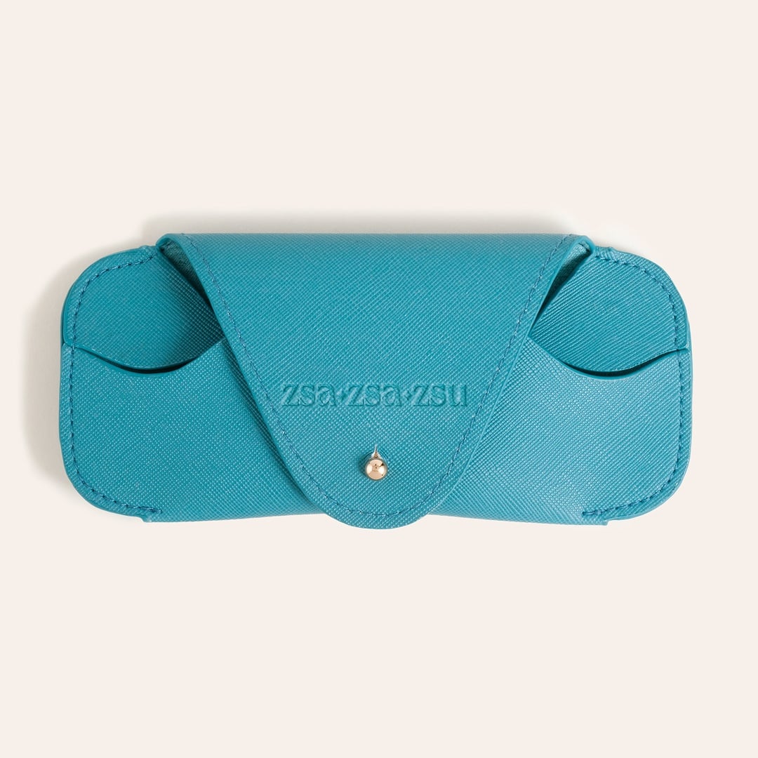 Meılın Pvc Gözlük Kutusu 7.5x7.5x16.5 Cm Koyu Mavi