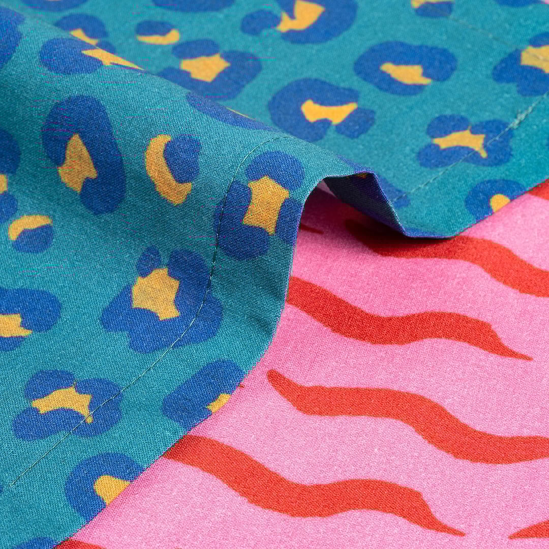 Nilüfer Dijital Baskılı Pamuk Peçete Seti 25x25 Cm Renkli