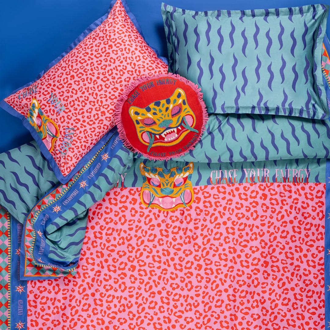 Lahor 300 Tc Pamuk Saten Nevresim Seti 200x220 Cm Yeşil