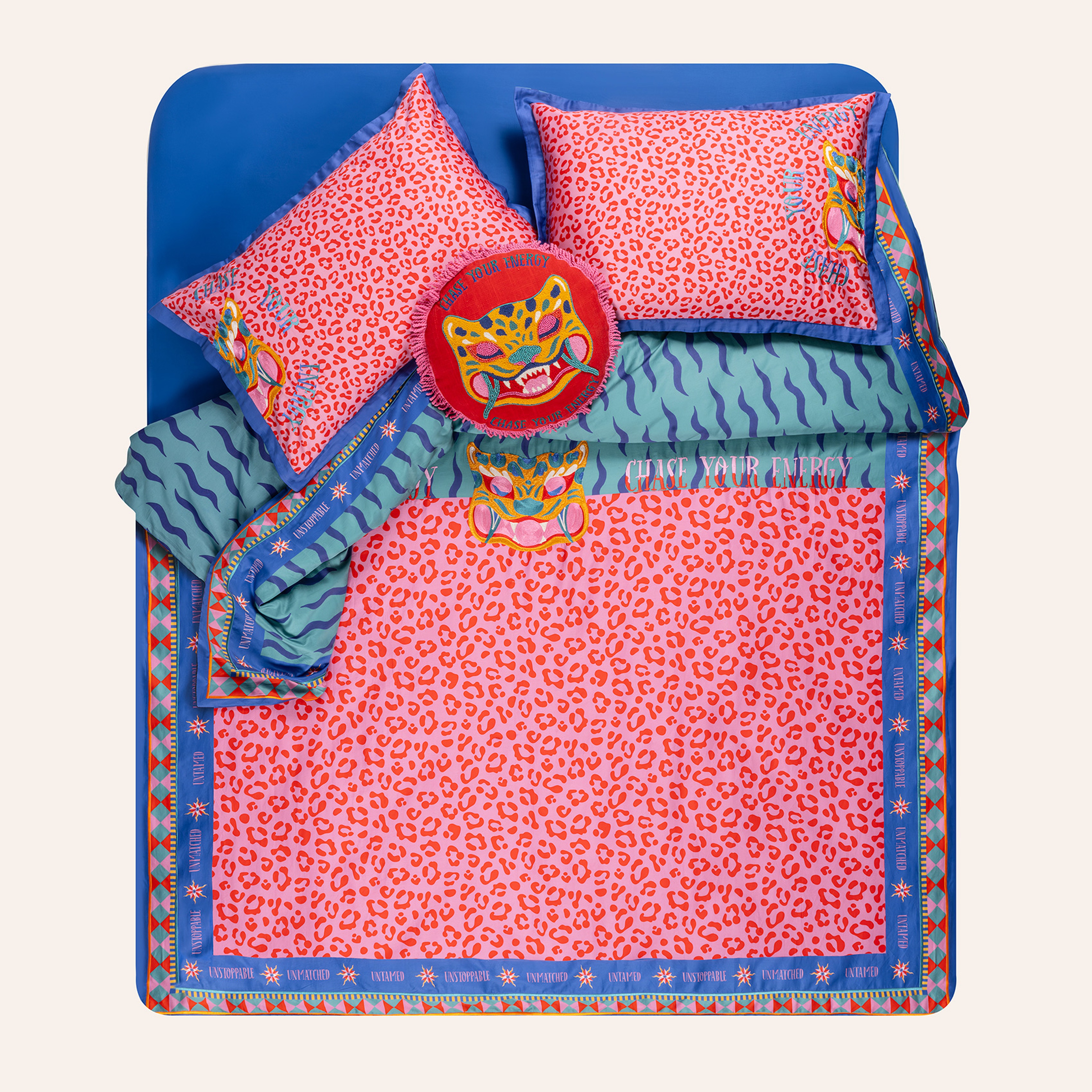 Lahor 300 Tc Pamuk Saten Nevresim Seti 240x220 Cm Yeşil