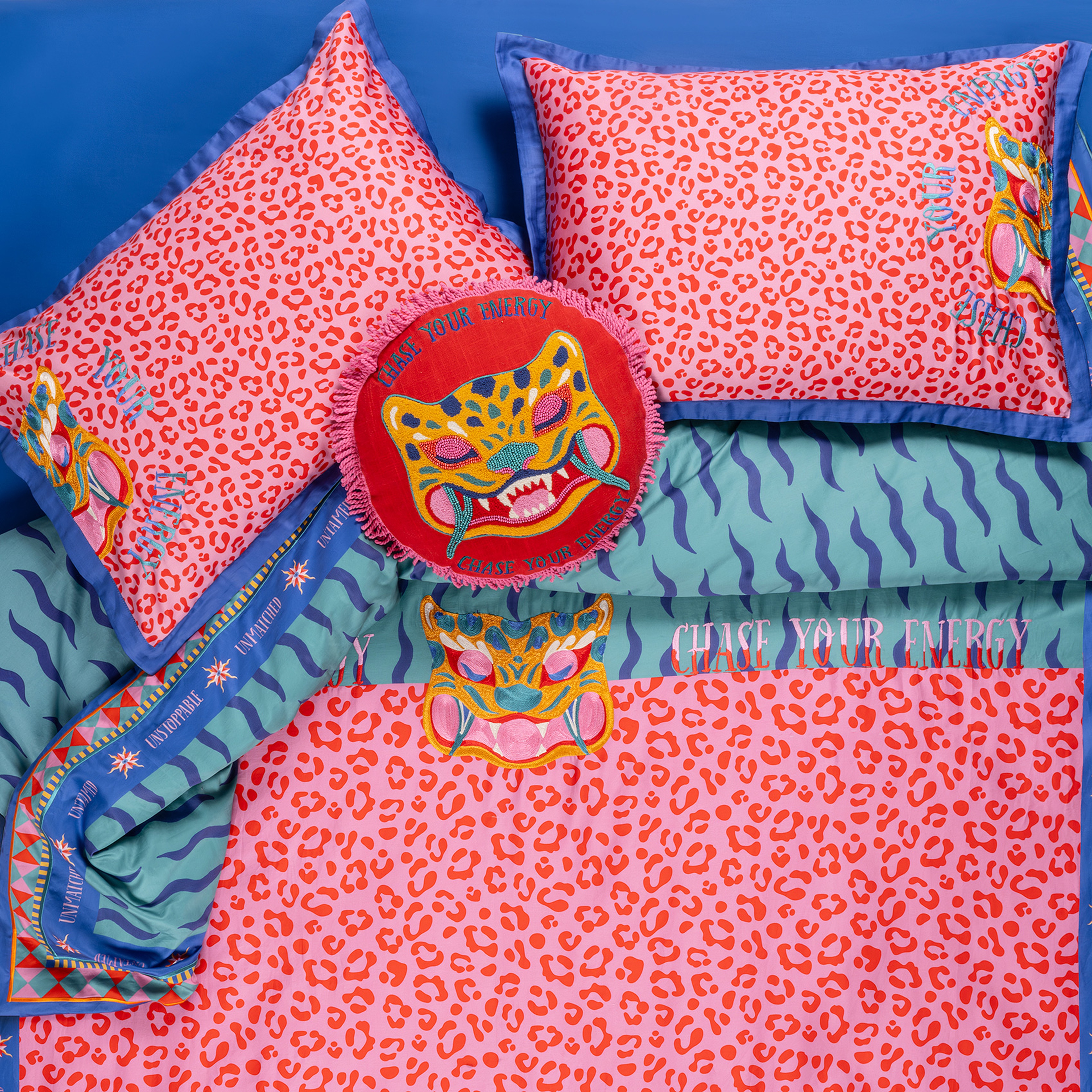 Lahor 300 Tc Pamuk Saten Nevresim Seti 260x220 Cm Yeşil